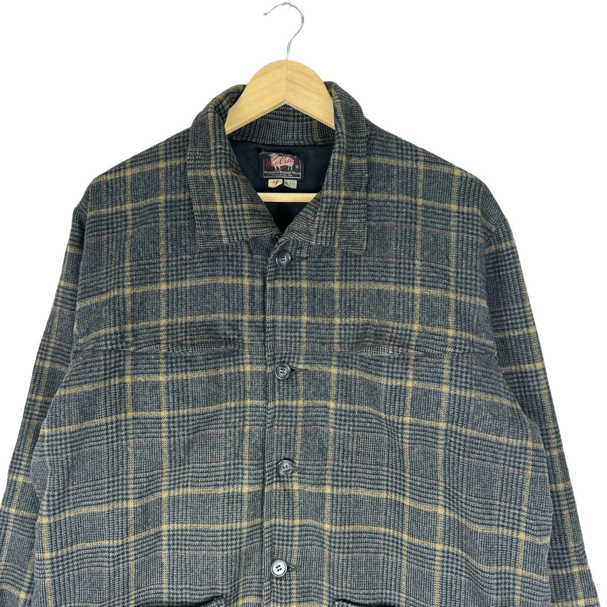 Vintage × Woolrich Woolen Mills ⚡️50s WOOLRICH WOOLEN MILLS PLAIDS UTILITY POCKET JACKET Size US S / EU 44-46 / 1 - 3 Thumbnail