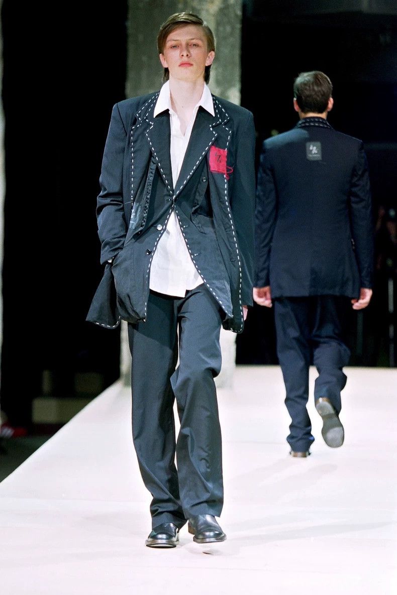 Yohji Yamamoto Yohji Yamamoto size 3 Hand-sewn open-line in 2003 blazer 2 Size 38S - 3 Thumbnail