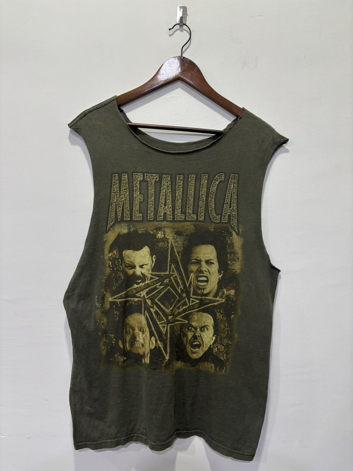 Vintage Vintage Metallica 1997 Sleeveless Shirt Size US M / EU 48-50 / 2 - 1 Thumbnail