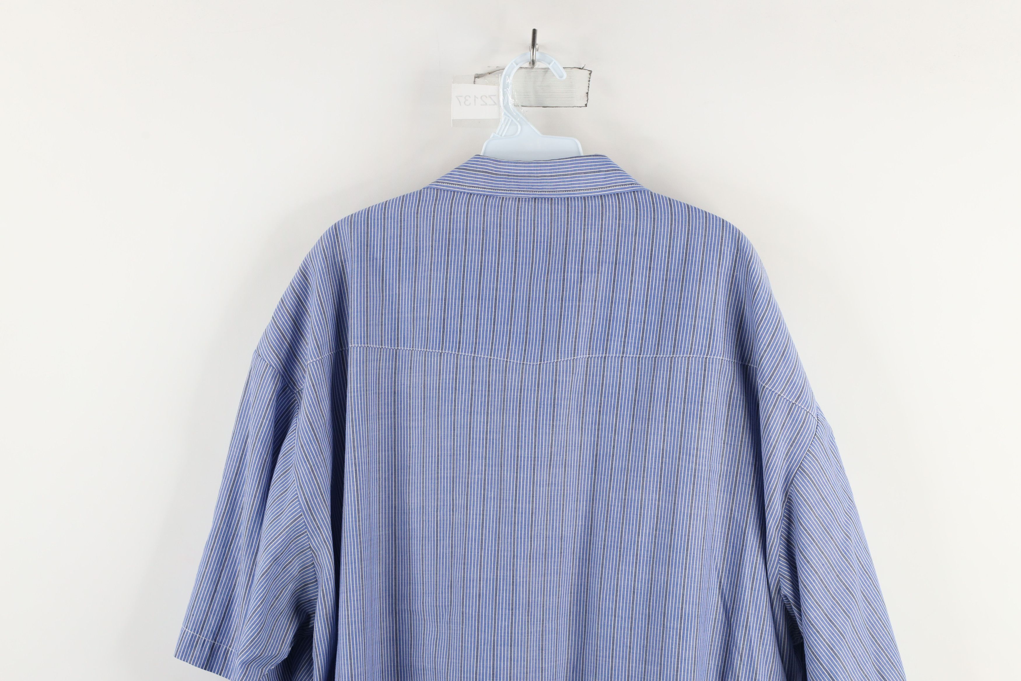 Vintage Vintage 90s Streetwear Striped Western Snap Button Shirt Size US XXL / EU 58 / 5 - 9 Thumbnail