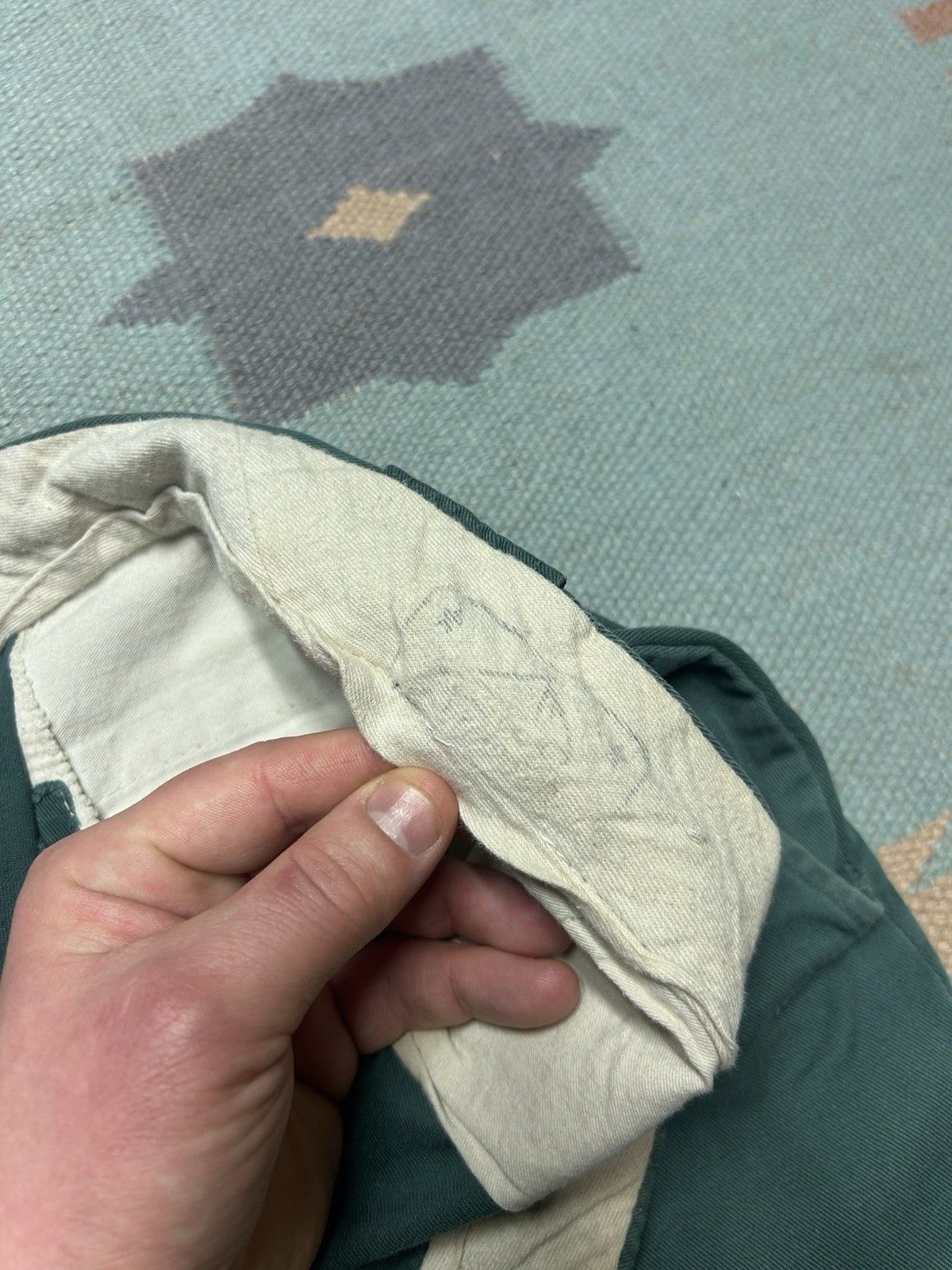 Vintage 1950s chino work pants boat cloth sanforized cotton 42x30 Size US 42 / EU 58 - 10 Thumbnail