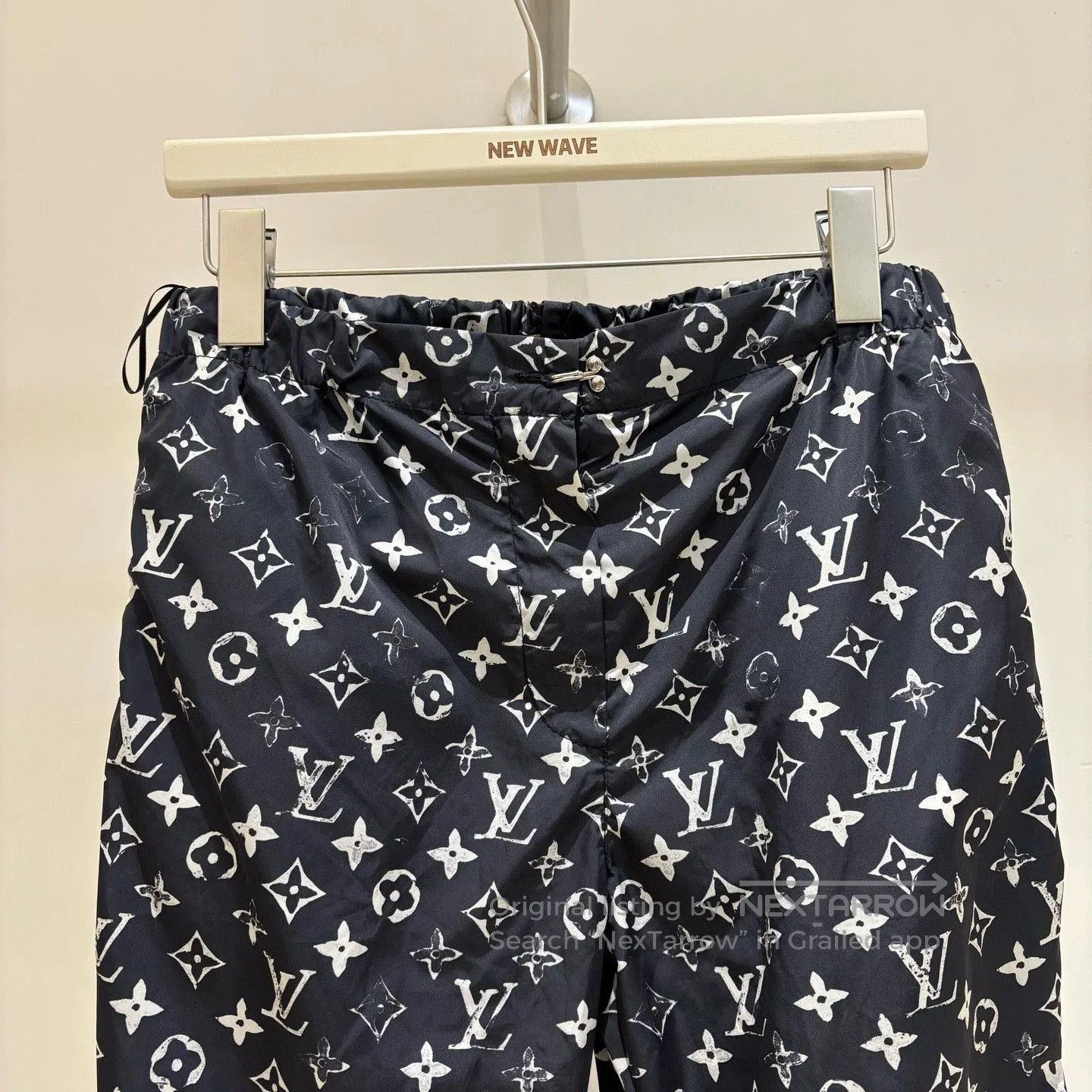 Louis Vuitton Louis Vuitton Black White Print Joggers. Size US 36 / EU 52 - 3 Thumbnail