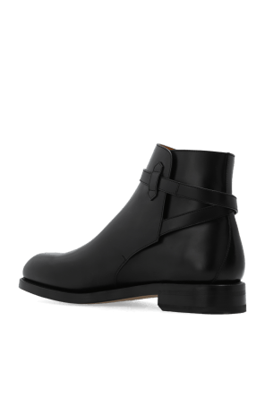 Gucci o1mt1gz0225 Ankle Boots With Buckle in Black Size US 10 / EU 43 - 4 Thumbnail