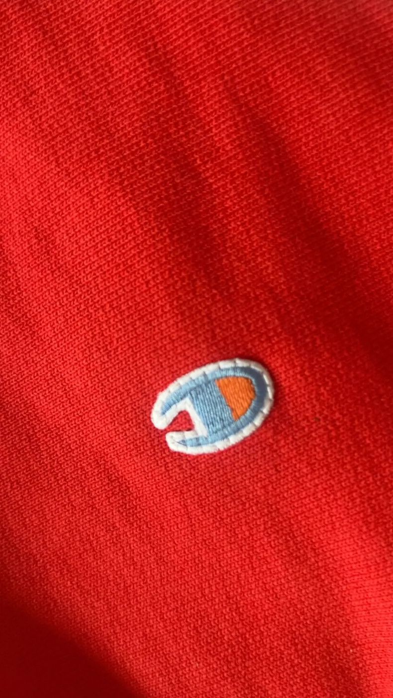 Vetements Vetements Champion off-shoulder loose sweater Size US L / EU 52-54 / 3 - 4 Thumbnail