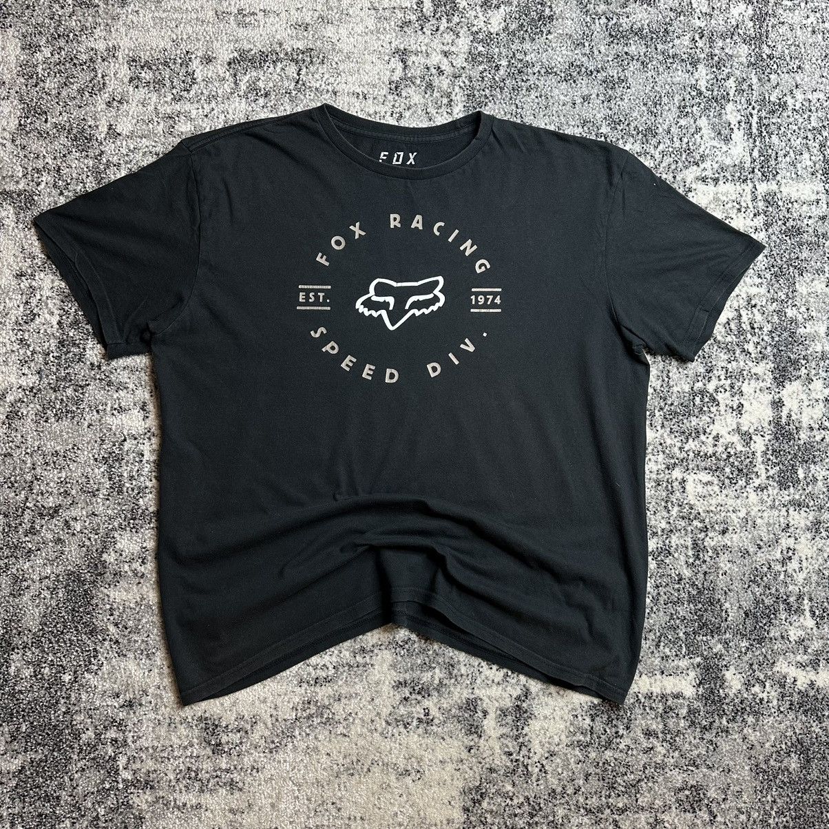 Fox Racing Fox Racing 1974 StreetWear T-shirt Vintage Speed Div Rare Size US XL / EU 56 / 4 - 1 Thumbnail