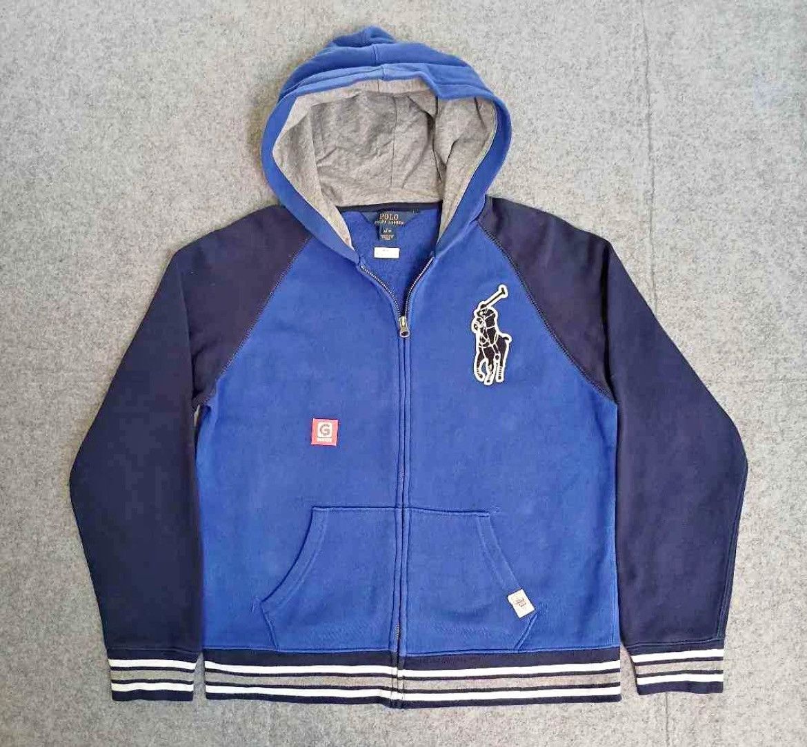 Vintage Zip Hoodie Polo Ralph Lauren
