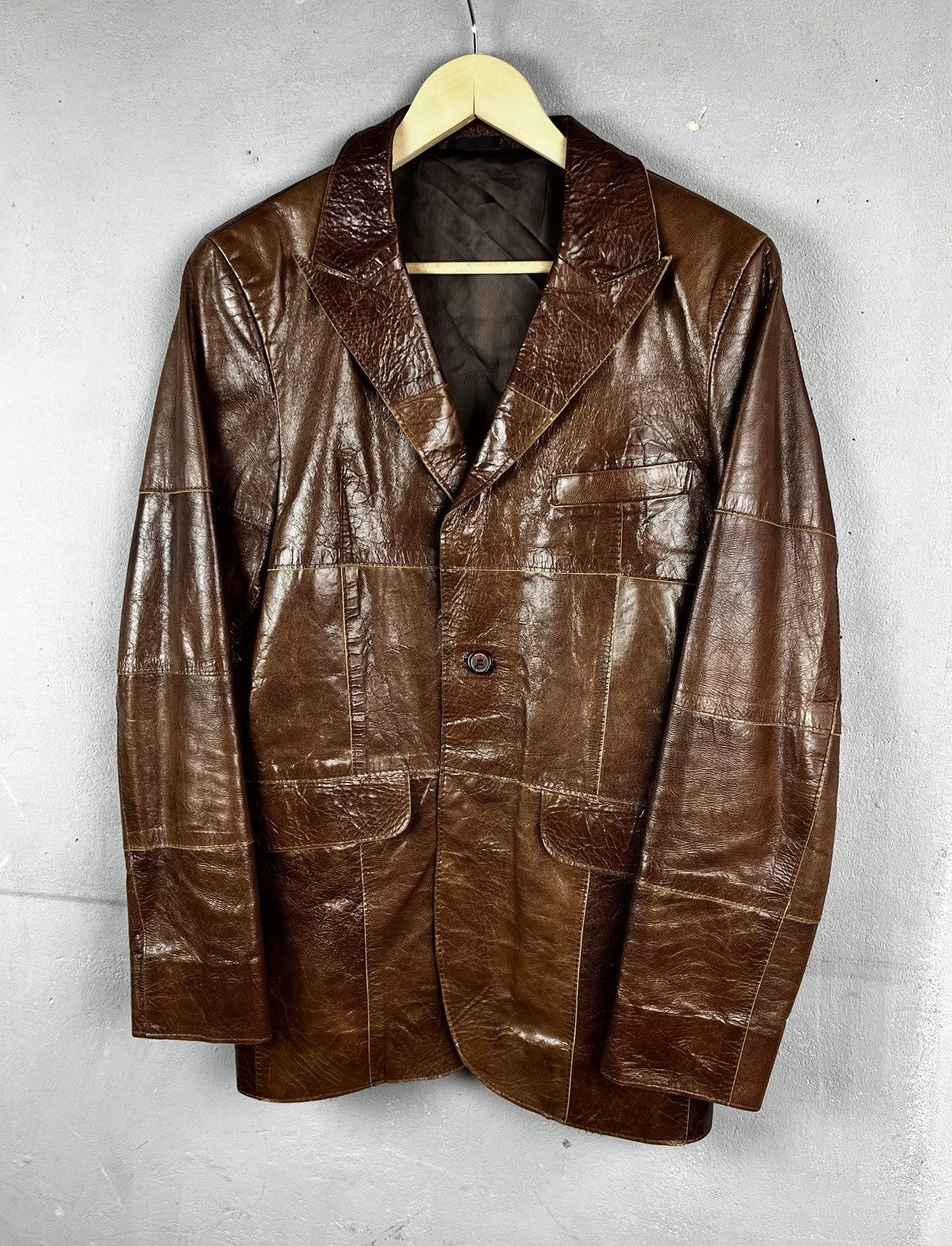 Daniele Alessandrini Daniele Alessandrini brown blazer jacket Size US M / EU 48-50 / 2 - 6 Thumbnail