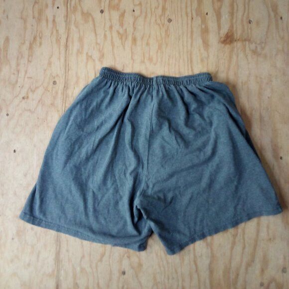 Nike × Vintage Vintage 90s Nike Sweat Shorts Heather Gray Size US 30 / EU 46 - 5 Thumbnail