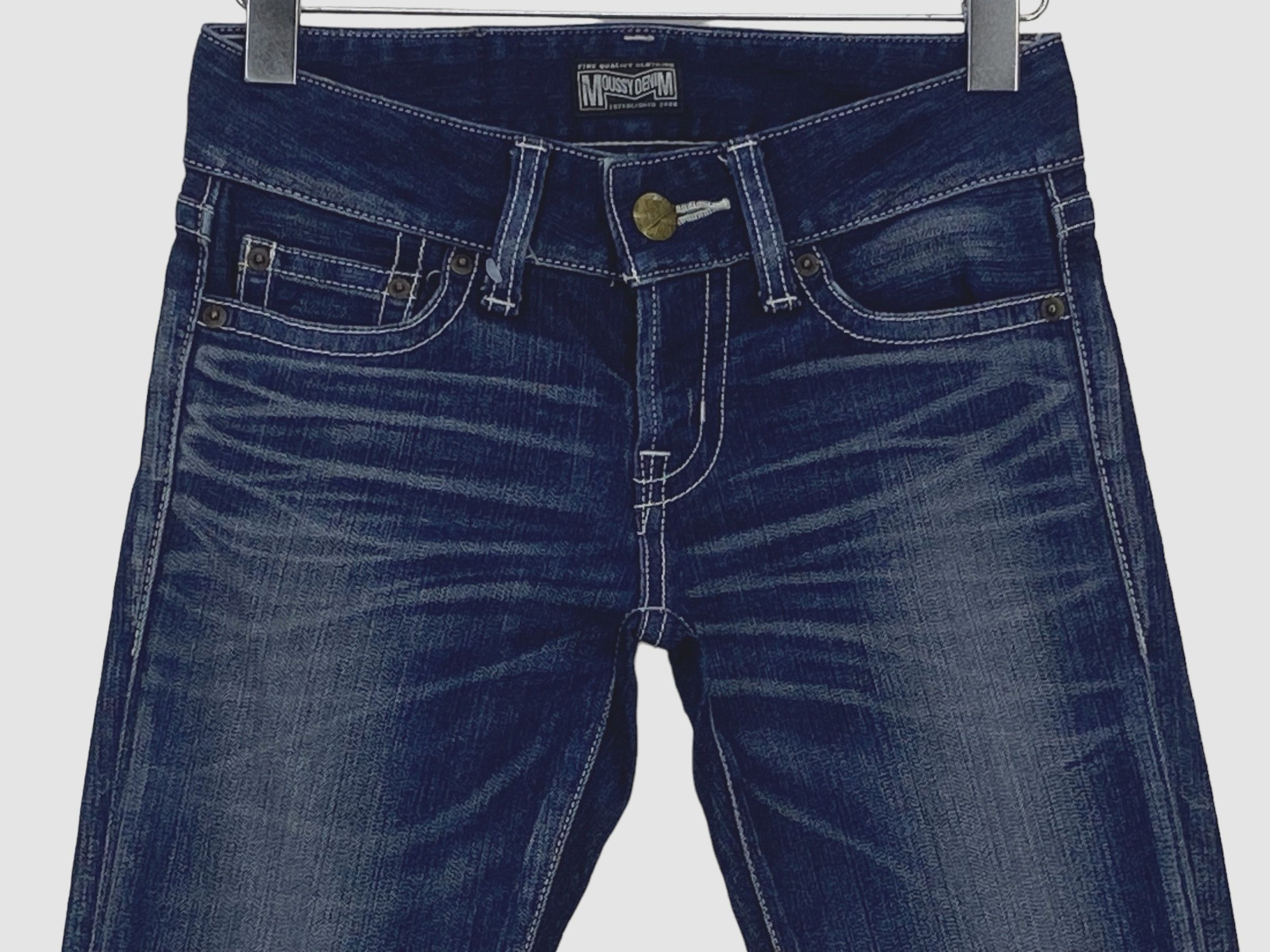 MOUSSY Moussy Japanese Slim Jeans Skinny Pants Size 25" / US 0 / IT 36 - 3 Thumbnail