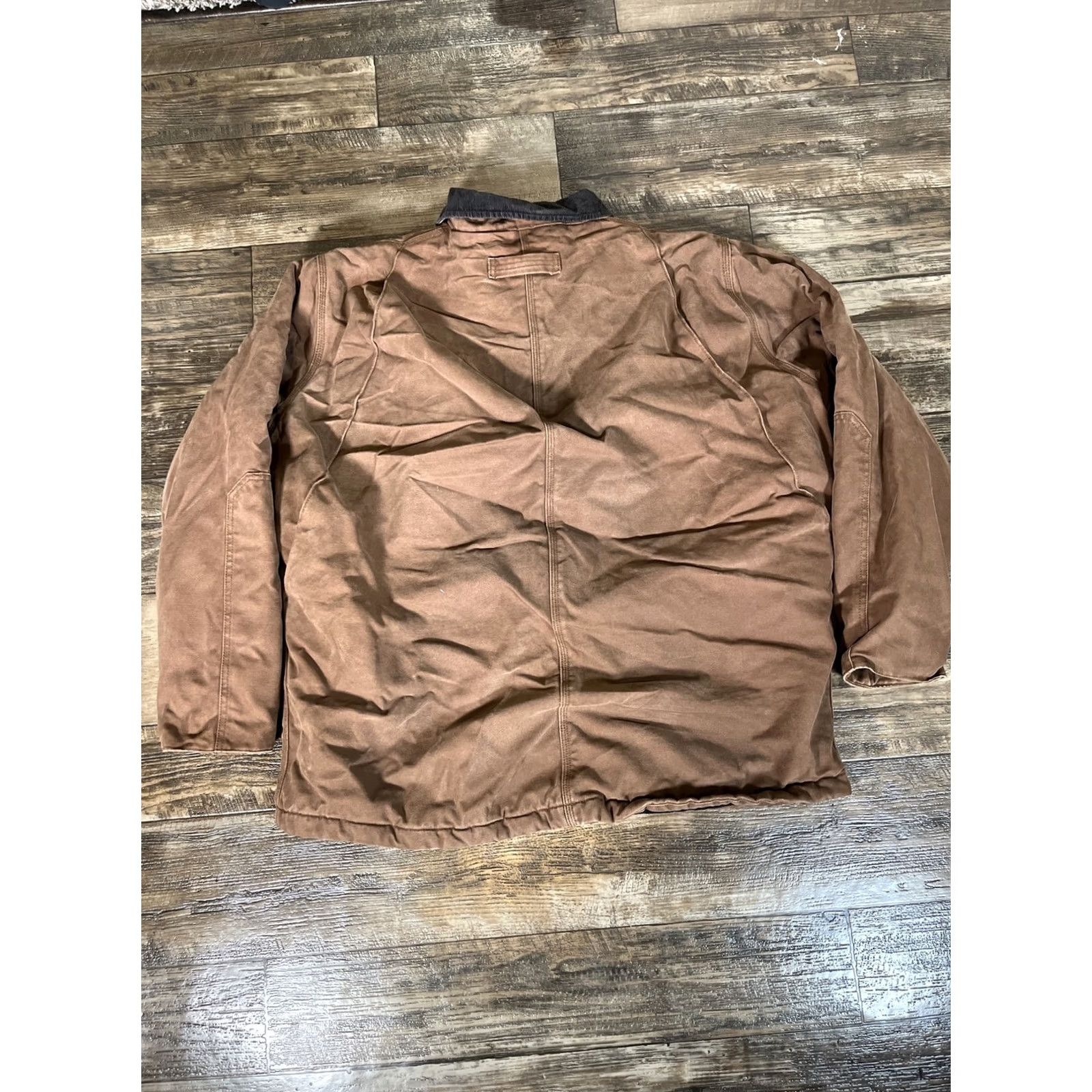 Dickies VINTAGE Dickies Barn Chore Coat Jacket Plaid Lined Corduroy Collar USA 90s XL Size US XL / EU 56 / 4 - 6 Thumbnail