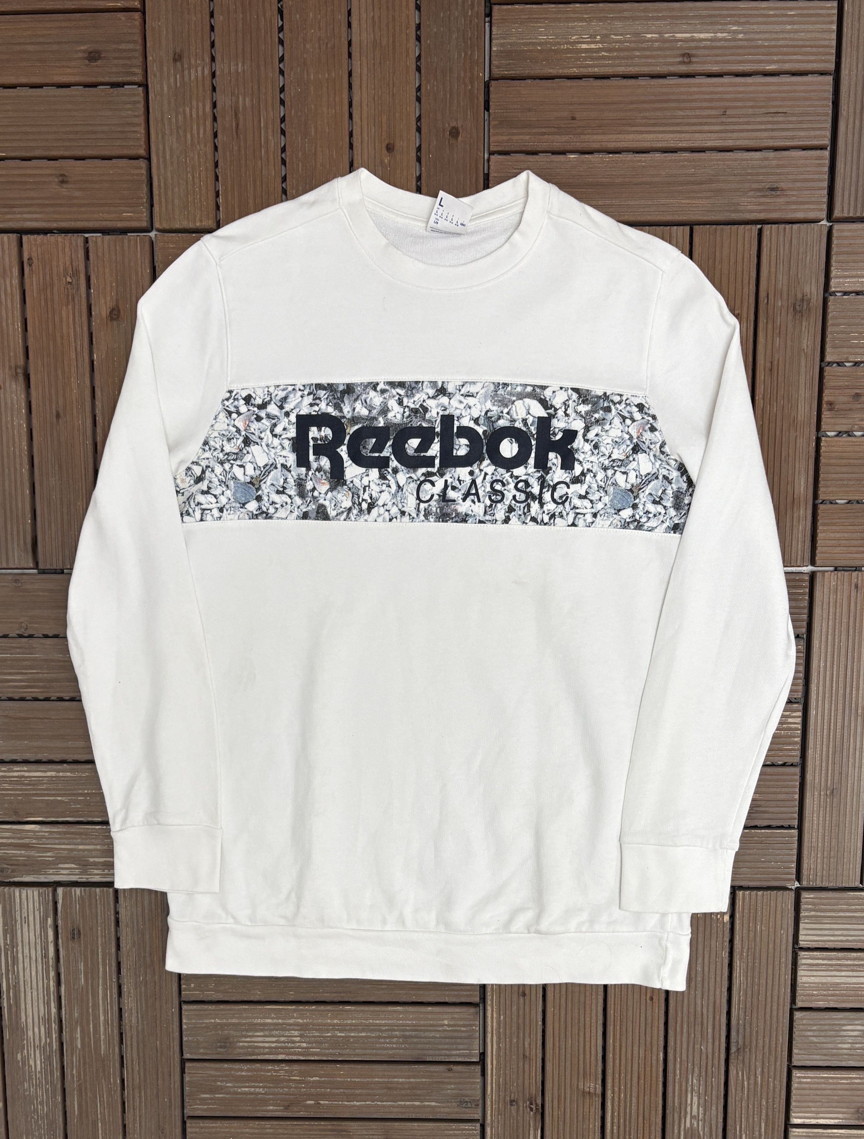 Reebok Reebok Classic White Long Sleeve Shirt Size US L / EU 52-54 / 3 - 1 Thumbnail
