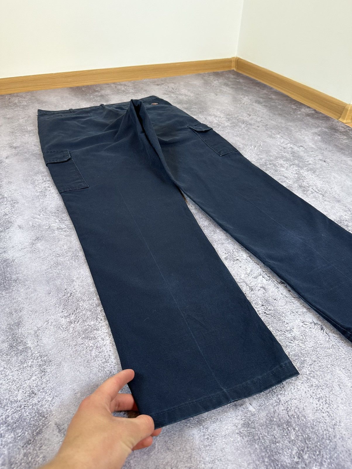 Dickies Vintage Dickies Cargo Carpenter Faded Baggy Y2K Work Pants Size US 34 / EU 50 - 3 Thumbnail