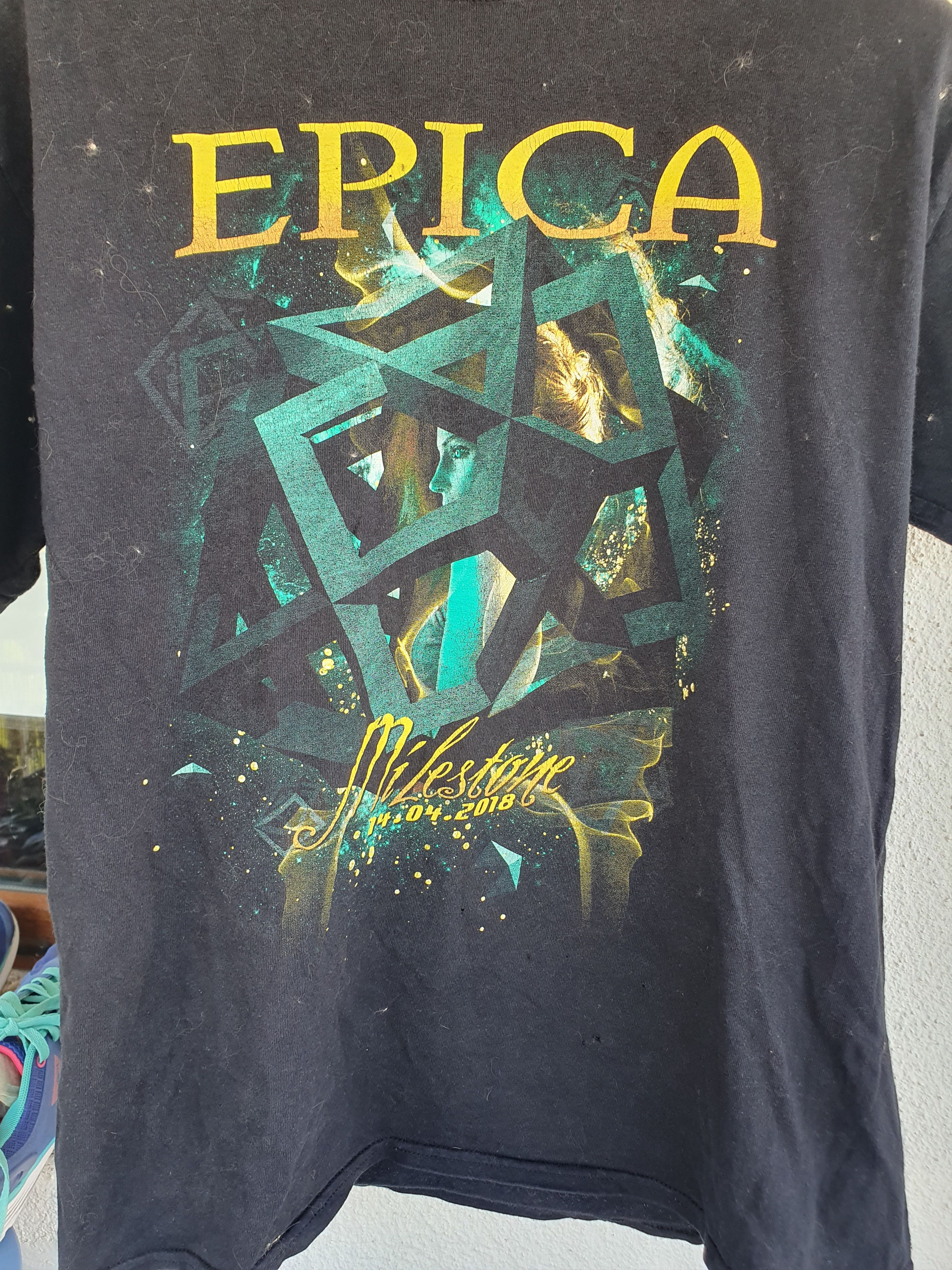 Band Tees Epica Milestone 1000th Show Tilburg 2018 Band t-shirt L Size US L / EU 52-54 / 3 - 4 Thumbnail