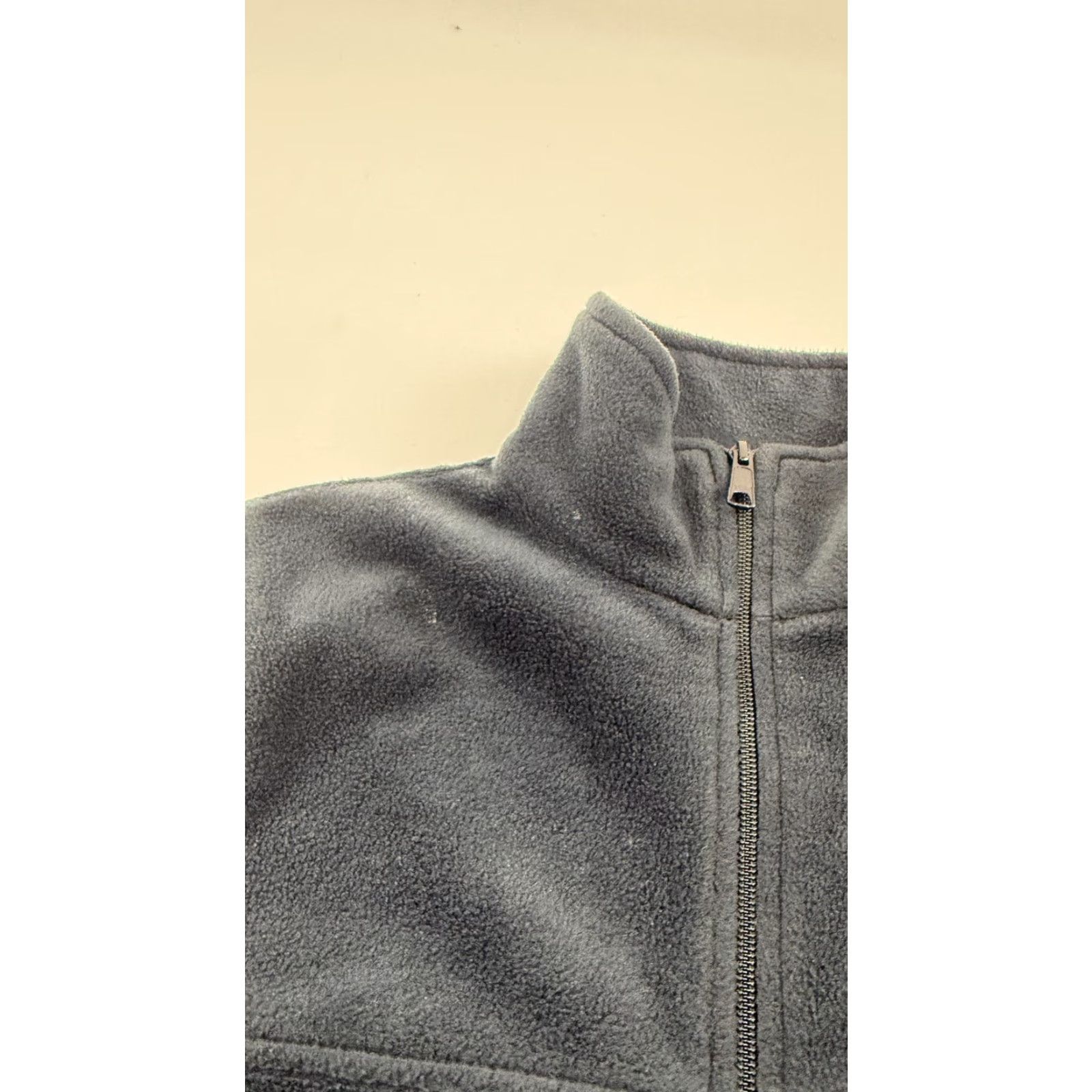 Vintage Columbia Mens Fleece Jacket Full Zip Gray Small Outdoor Hiking Windbreaker Pockets Logo _lined_ Size US S / EU 44-46 / 1 - 6 Thumbnail