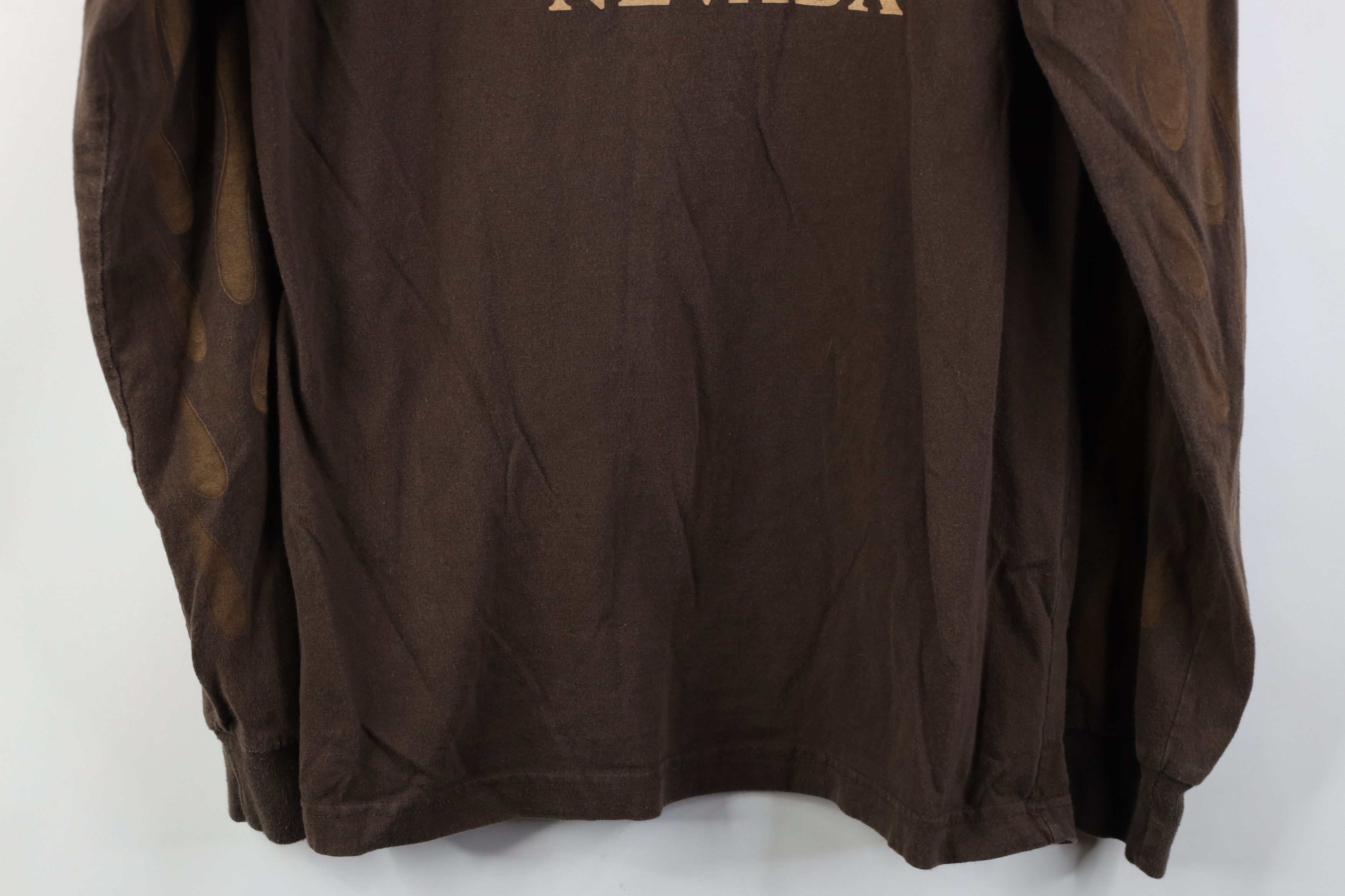 Harley Davidson Vintage Y2K 2005 Harley Davidson Flames Long Sleeve T-Shirt Size US M / EU 48-50 / 2 - 16 Thumbnail