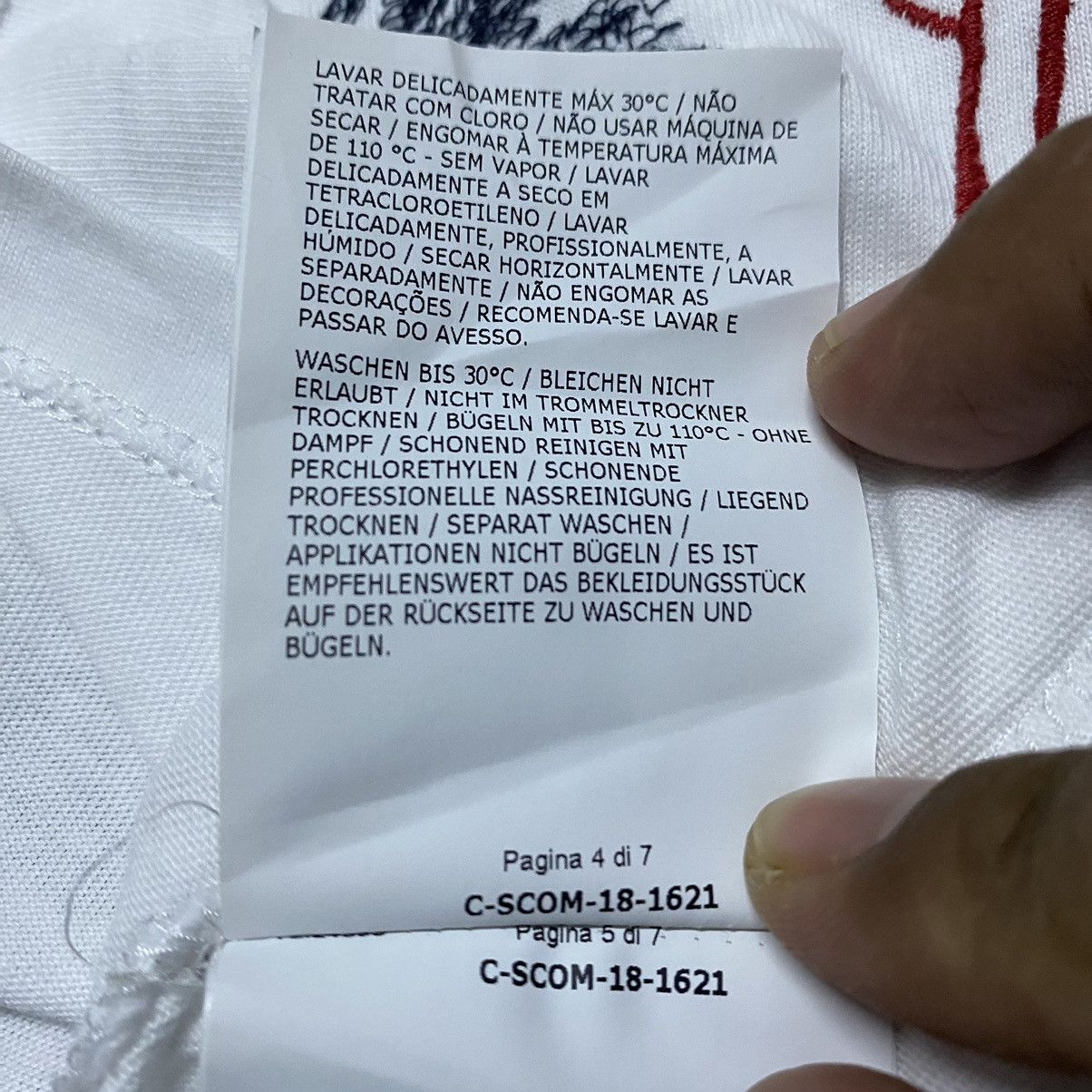 Moncler Rare‼️🔥Moncler Maglia Embroidery Big Logo T-Shirt Size M / US 6-8 / IT 42-44 - 12 Thumbnail