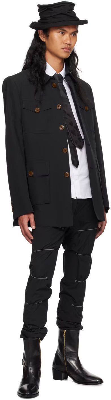Vivienne Westwood o1f1d3z0525 Sang Jacket in Black Size US L / EU 52-54 / 3 - 4 Thumbnail