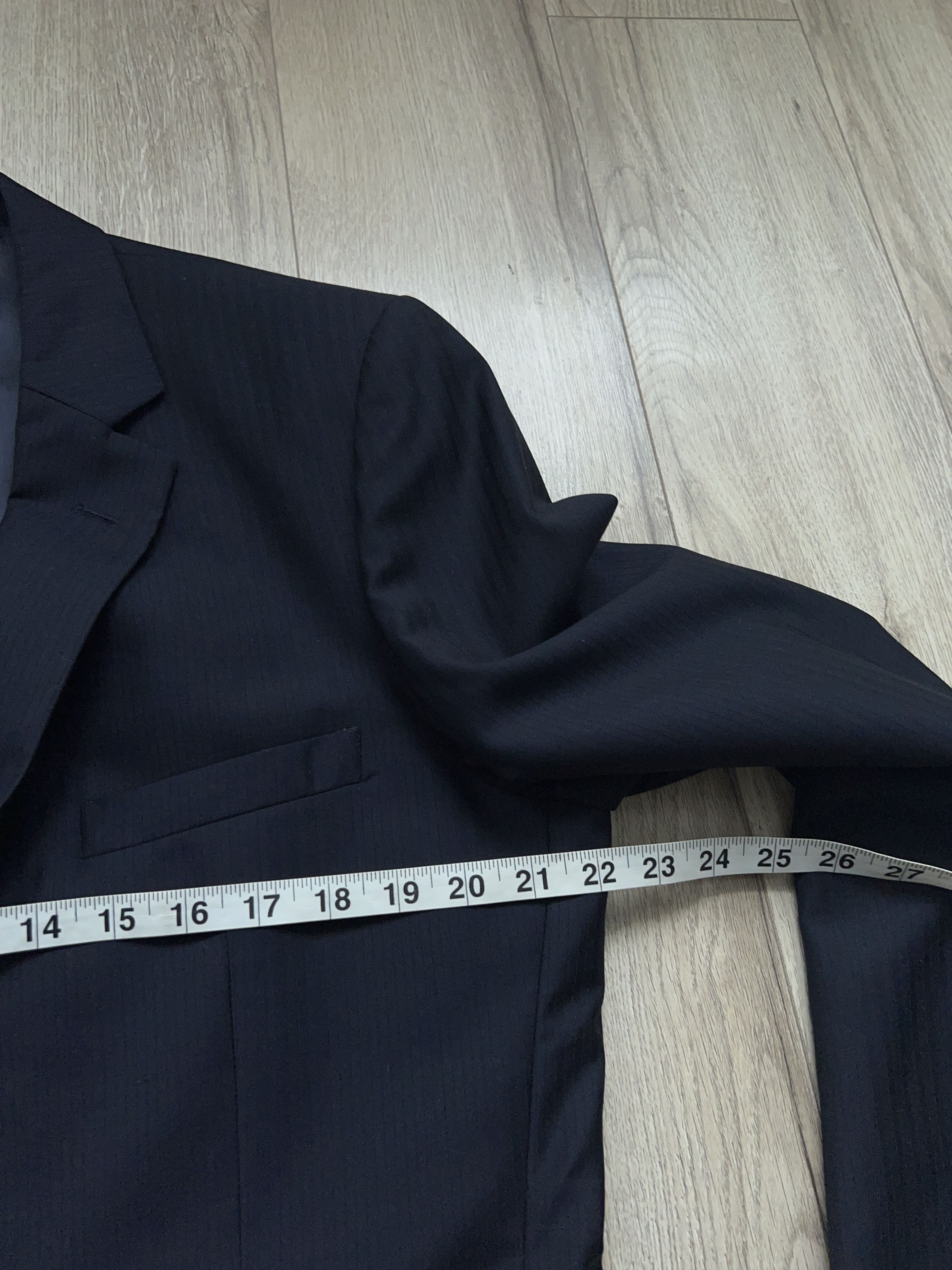 Aquascutum × Designer London Suit 2 Piece Blazer Sport Coat Pants Trousers 42L 52L Size 42L - 7 Thumbnail