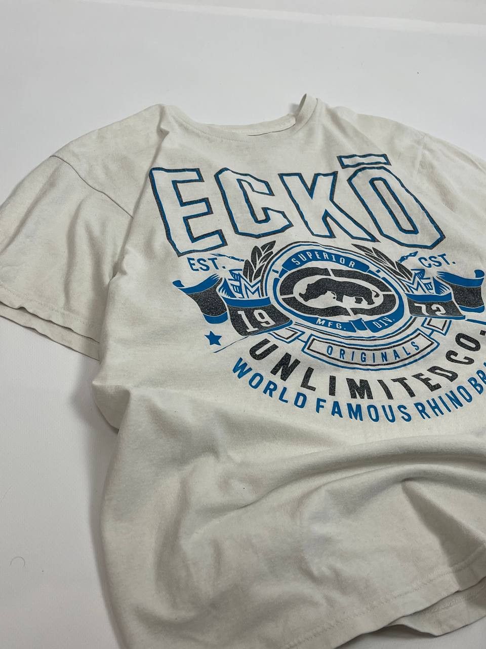 Ecko Unltd. × Vintage CRAZY Ecko Unltd. Jesse Pinkman Style Rhino Y2K Printed tee Size US M / EU 48-50 / 2 - 2 Thumbnail