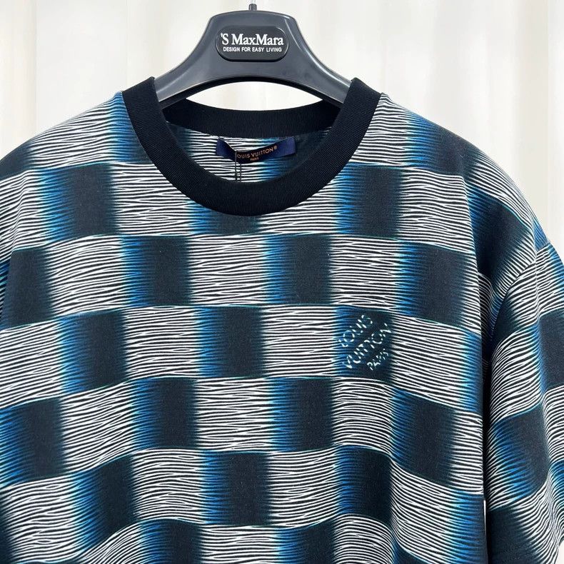 Louis Vuitton Louis Vuitton Black-and-blue checkerboard alphabet short s Size US M / EU 48-50 / 2 - 3 Thumbnail
