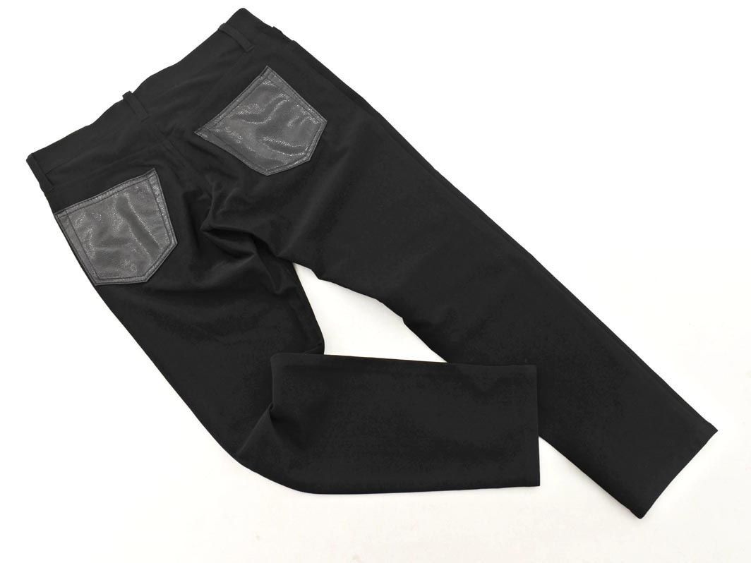 Junya Watanabe Junya Watanabe Comme de Garçons Stretch Cropped Pants Black Size US 28 / EU 44 - 4 Thumbnail