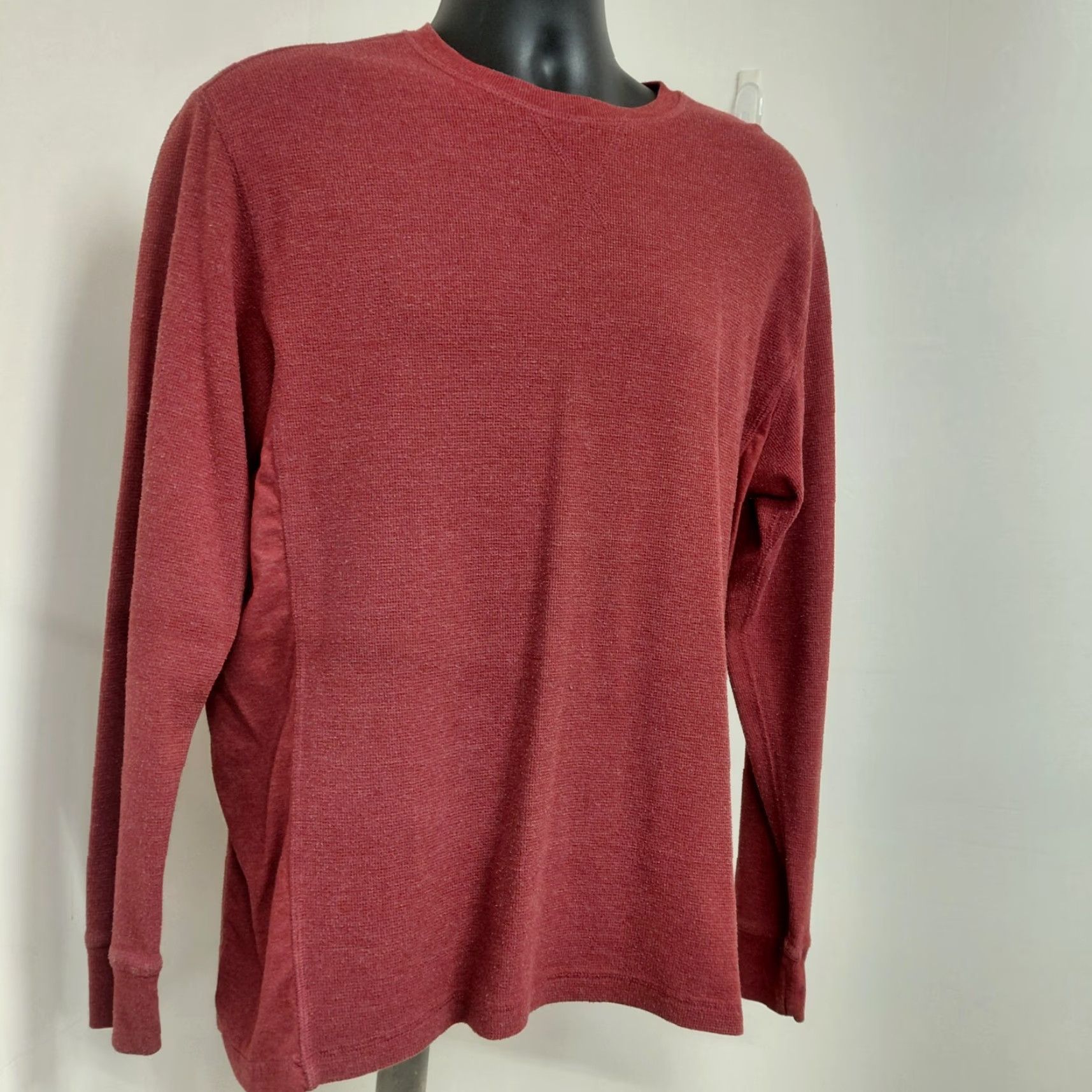 Levi's Levi’s Shirt Men’s Large Red Long Sleeve Crew Neck Thermal Tee Soft Size US L / EU 52-54 / 3 - 3 Thumbnail