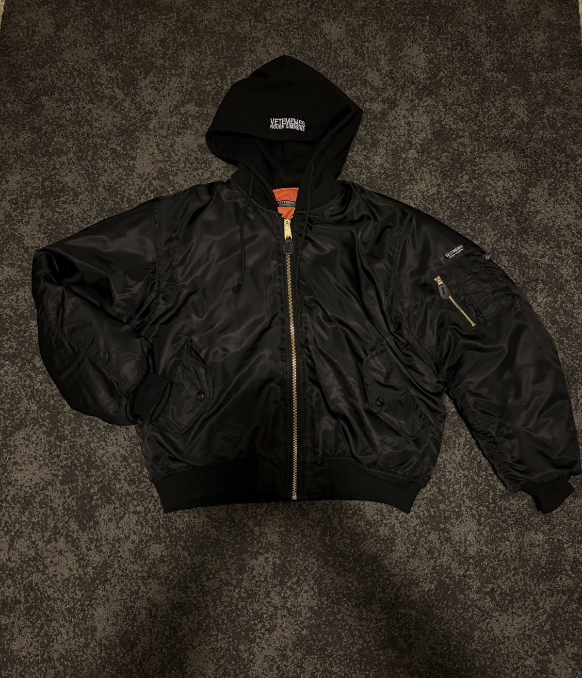 Rough Simmons Vetememes x Rough Simmons Bomber Size US XL / EU 56 / 4 - 1 Thumbnail