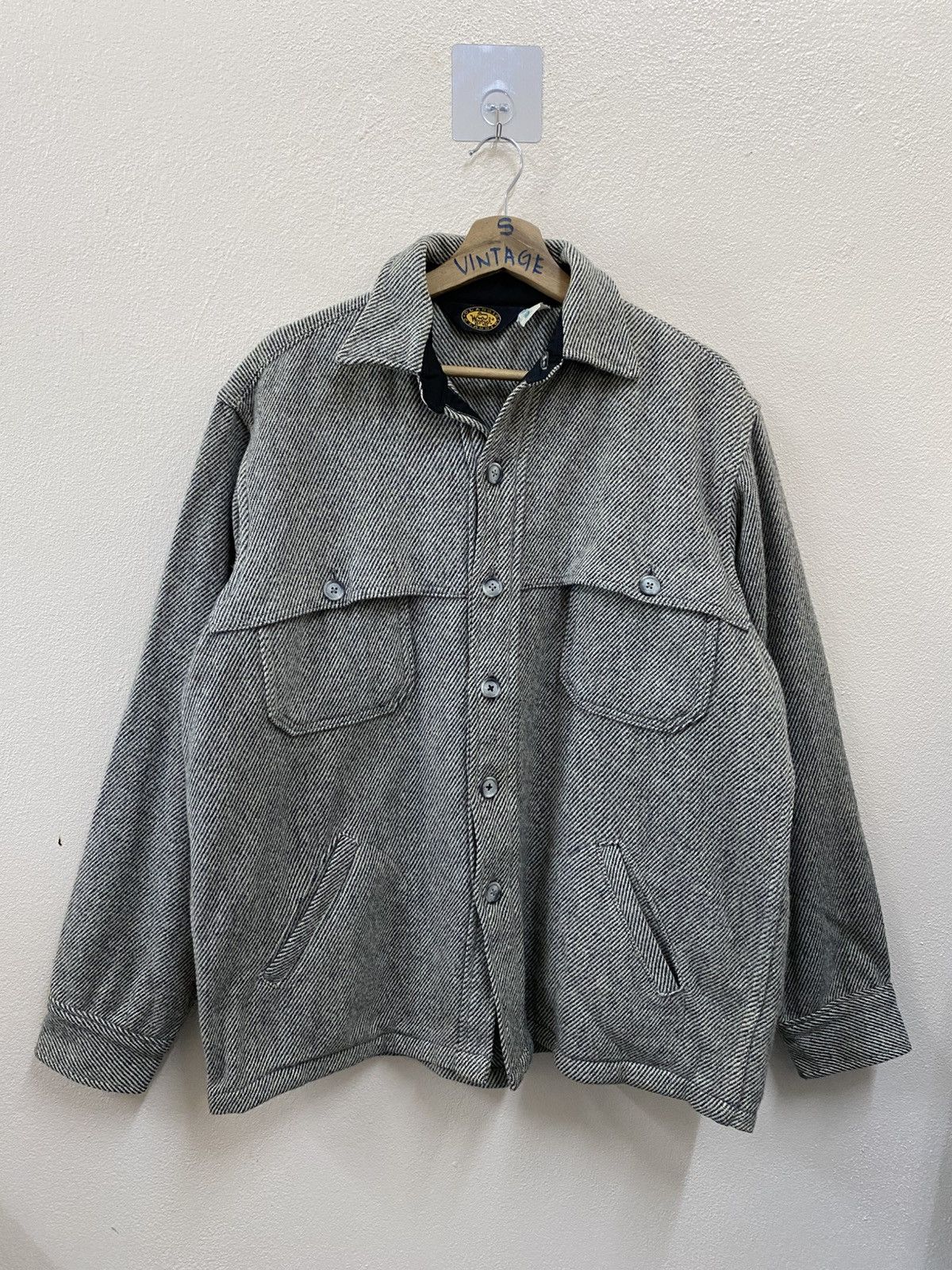 Woolrich Woolen Mills Vintage Woolrich Western Jacket Wool Size US L / EU 52-54 / 3 - 3 Thumbnail