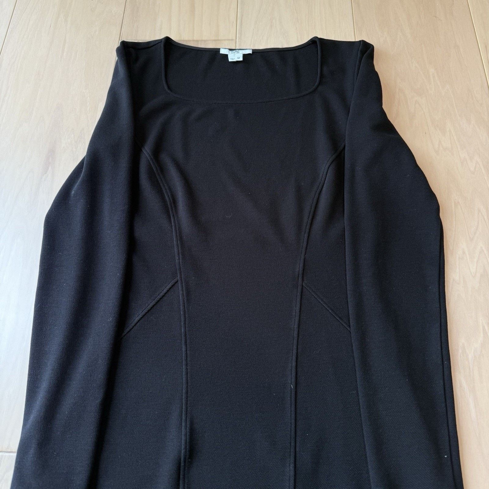 Helmut Lang Helmut Lang Gala Piped Cutout Knit Dress Women's M Black Size M / US 6-8 / IT 42-44 - 3 Thumbnail
