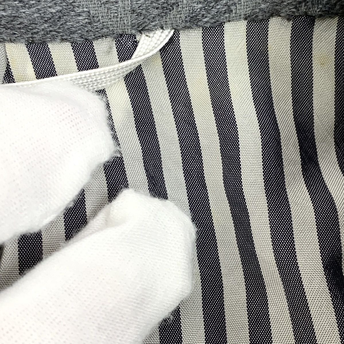 Thom Browne THOM BROWNE Gray Dark Wool Long Sleeve Blazer Size XS / US 0-2 / IT 36-38 - 5 Thumbnail
