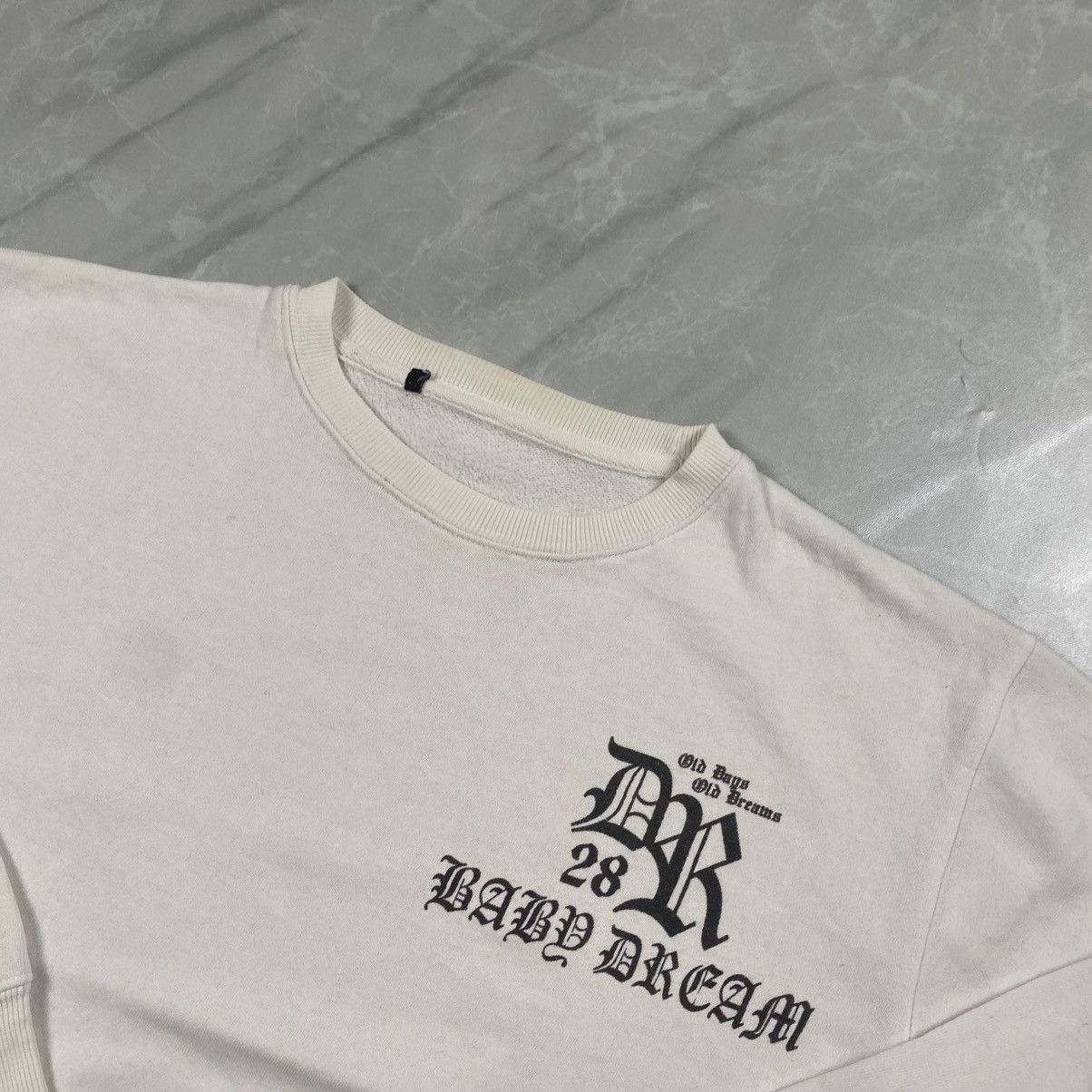 Japanese Brand Vintage y2k Baby Dream Poem Tattoo Boxy Crewneck Size M / US 6-8 / IT 42-44 - 4 Thumbnail