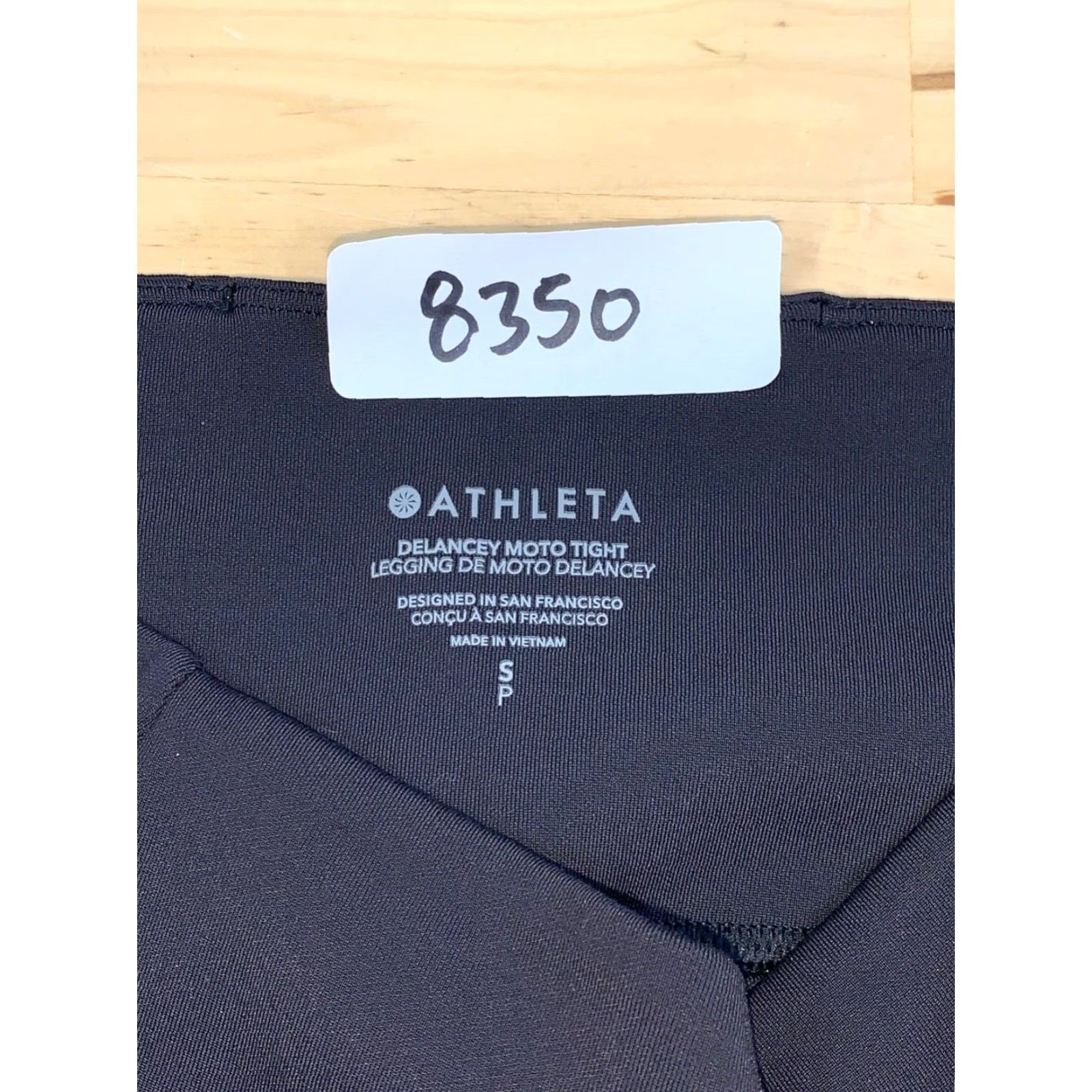 Athleta Athleta Leggings Womens S Black Ankle Zipper Delaney Moto Tight Casual 8350 Size 28" / US 6 / IT 42 - 3 Thumbnail