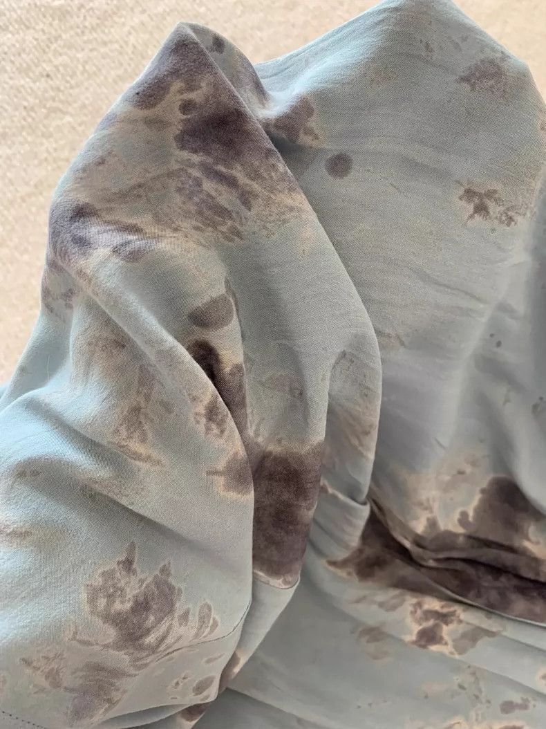 Yohji Yamamoto Yohji Yamamoto size 1 Tie-dye modeling trouser skirt 2506- Size 24" / US 00 / IT 34 - 3 Thumbnail
