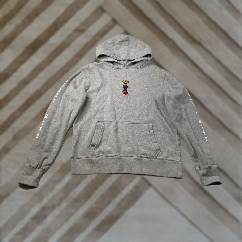 Billionaire Boys Club Billionaire Boys Club BBC Hoodie Mens Medium Gray Heart Mind Body Sweatshirt Size US M / EU 48-50 / 2 - 1 Thumbnail