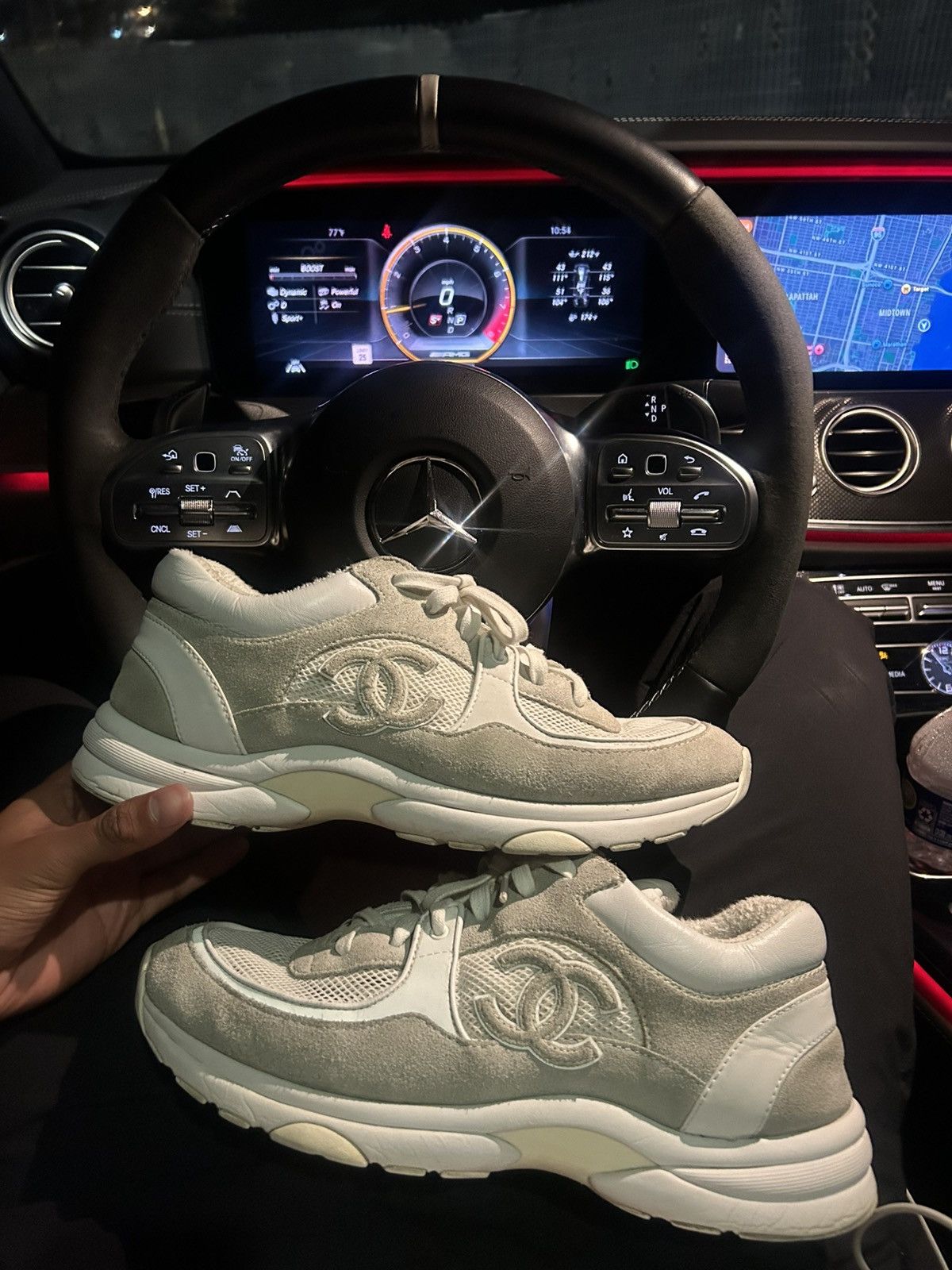 Chanel Chanel Mesh Sneakers Size US 8.5 / EU 41-42 - 1 Thumbnail