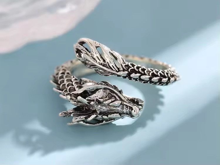 Jewelry Dragon Adjustable Ring Size ONE SIZE - 4 Thumbnail