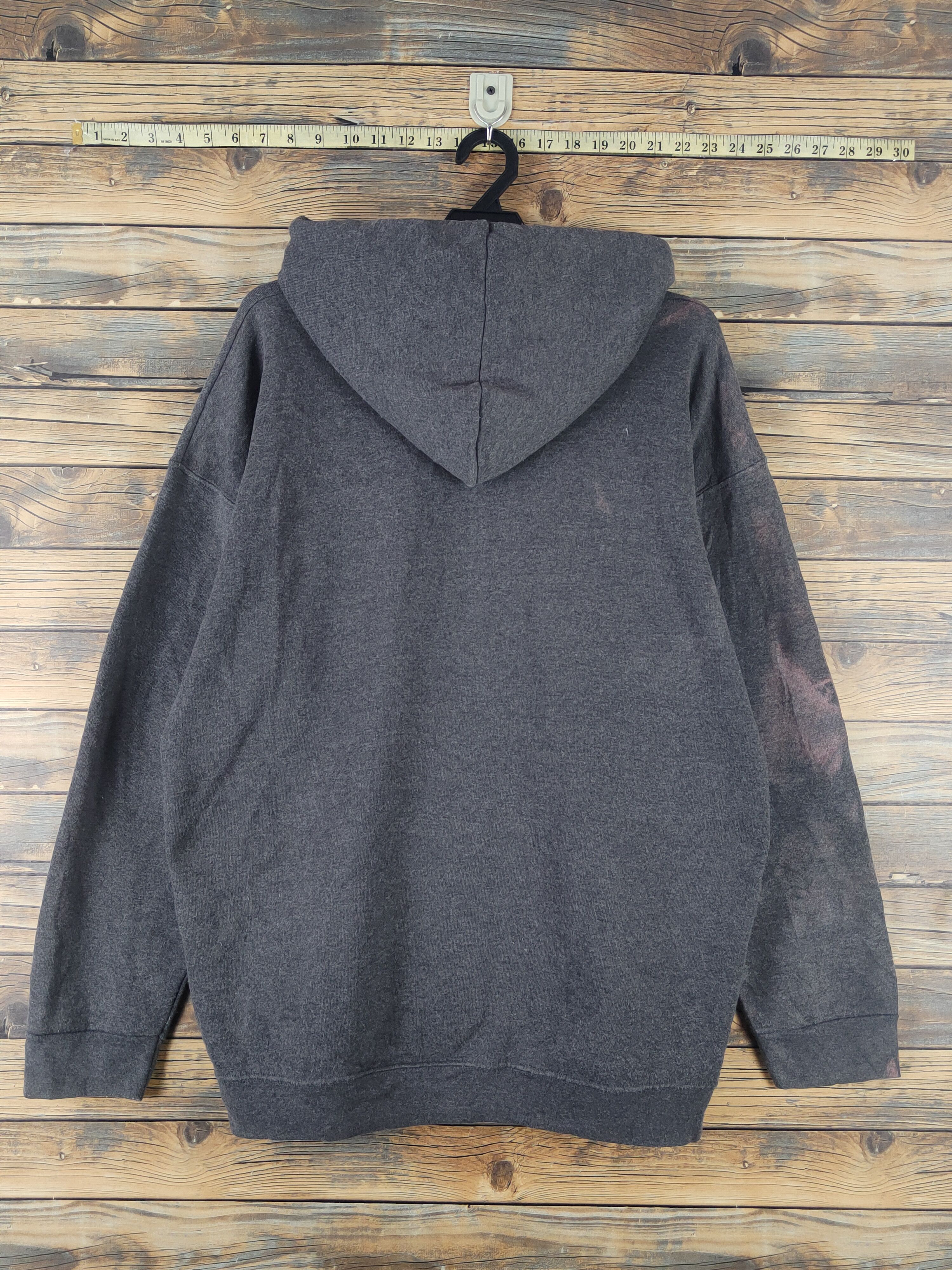 Grenade Grenade Glove Dark Gray faded Hoodie Sweaters #W1759 Size US L / EU 52-54 / 3 - 8 Thumbnail
