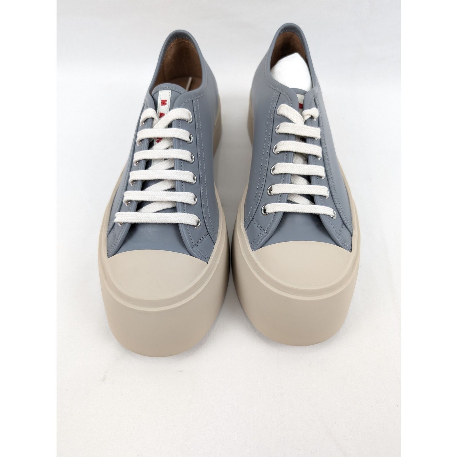 Marni o1rshd1 Leather Pablo Lace-up Sneaker in Grey Size US 10 / EU 43 - 10 Thumbnail