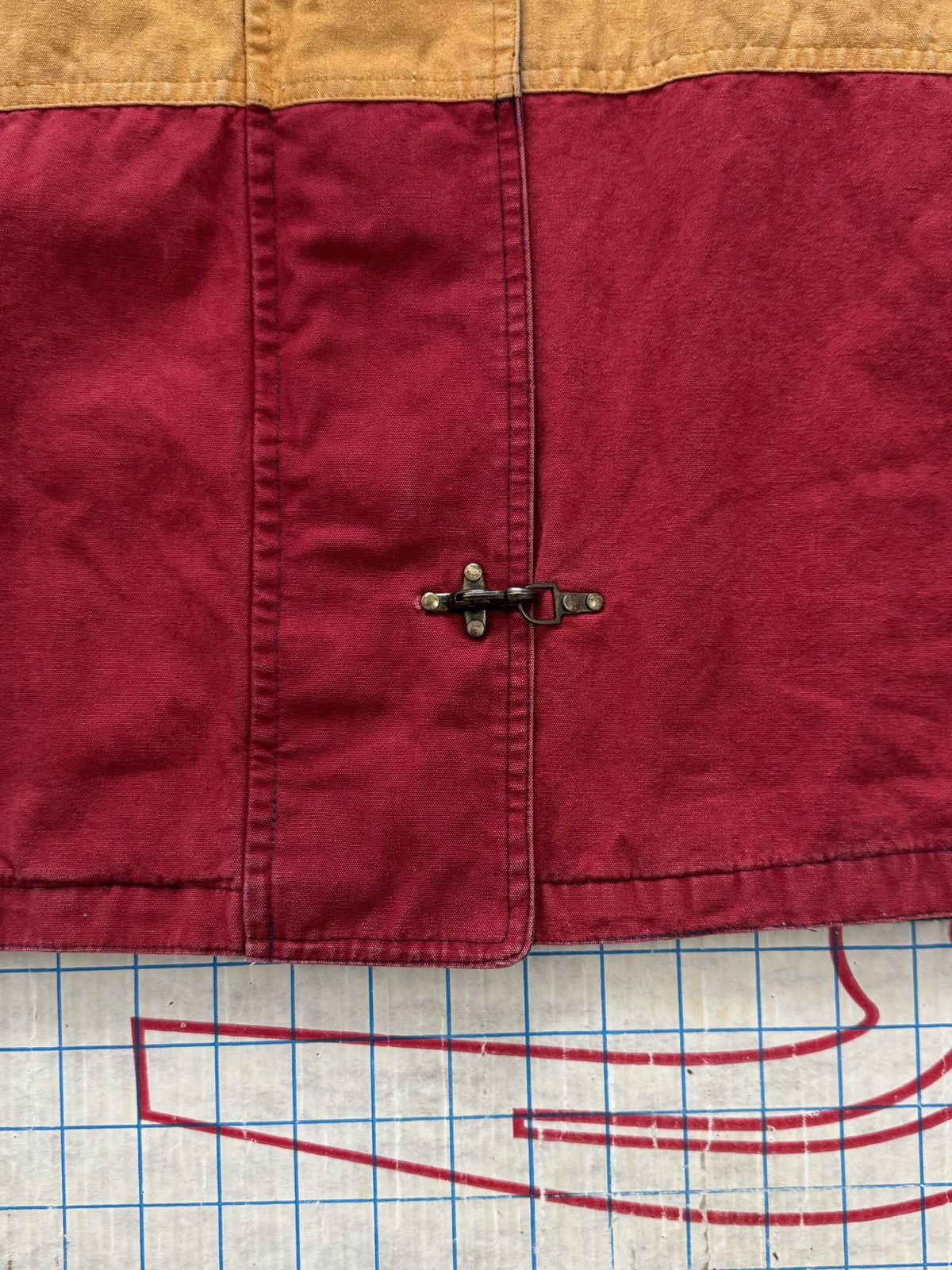 Vintage Vintage 90’s Fireman Clasp Striped Jacket Braetan Size Large Size US L / EU 52-54 / 3 - 10 Thumbnail