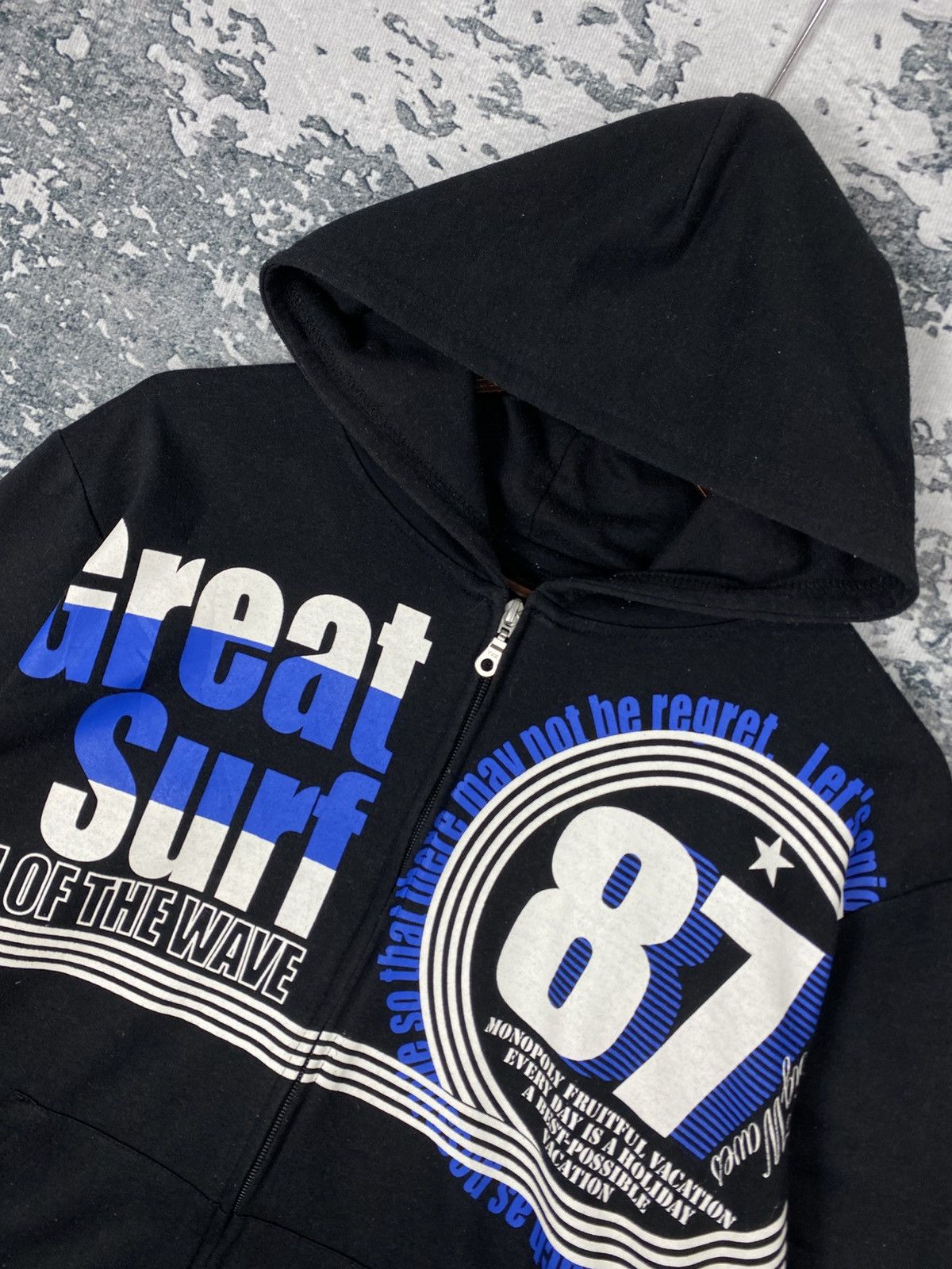 Japanese Brand Vintage Japanese Brand Zip Up Hoodies Size US L / EU 52-54 / 3 - 3 Thumbnail
