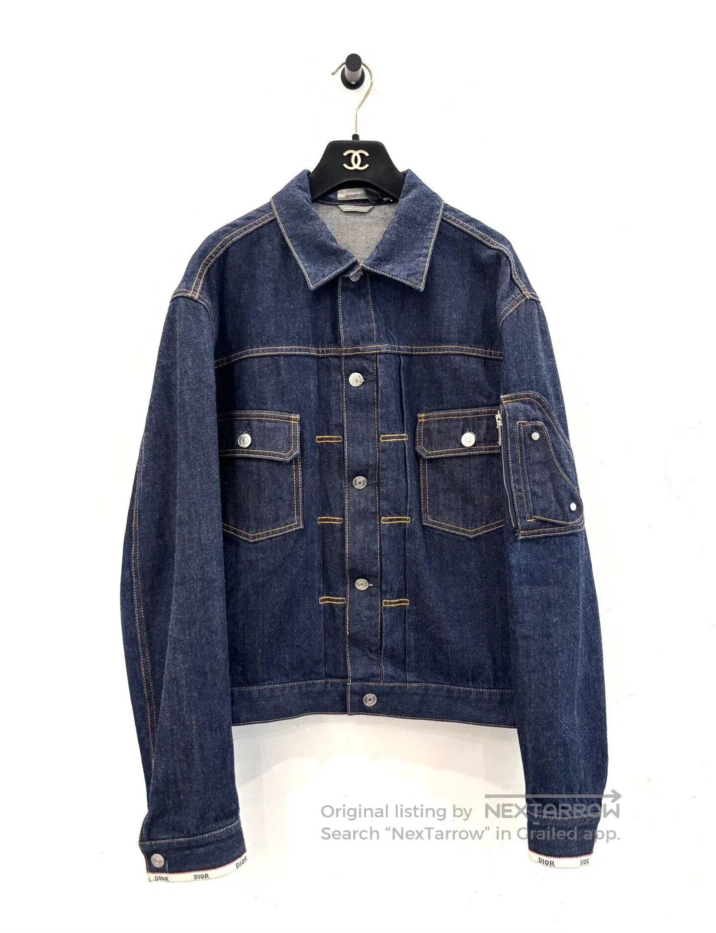 Dior Dior Saddle Pocket Denim Jacket. Size US M / EU 48-50 / 2 - 1 Thumbnail