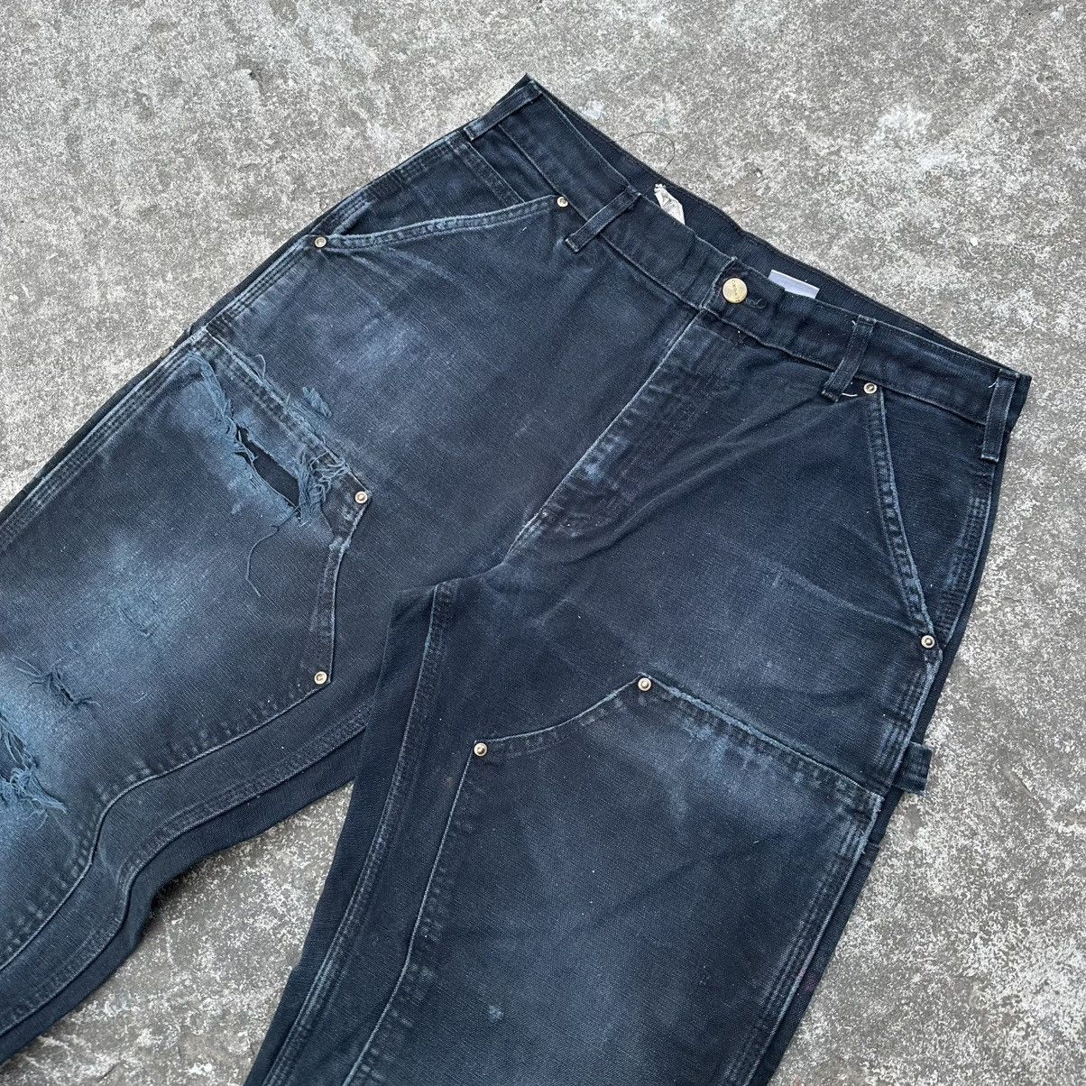 Carhartt (32x30) Grail Crazy Vintage Distressed Carhartt Double Knee Size US 32 / EU 48 - 6 Thumbnail