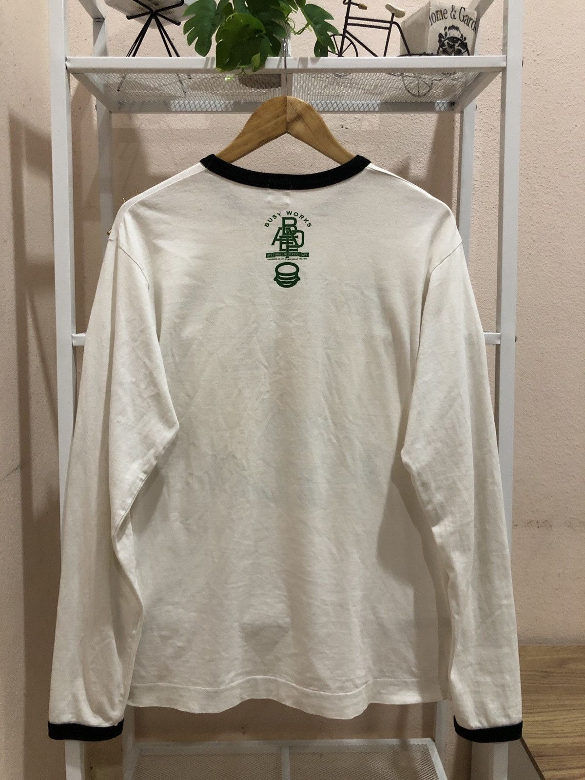 Bape OG 2007 Baby Milo Junk Food Long Sleeve Shirts Size US M / EU 48-50 / 2 - 2 Thumbnail