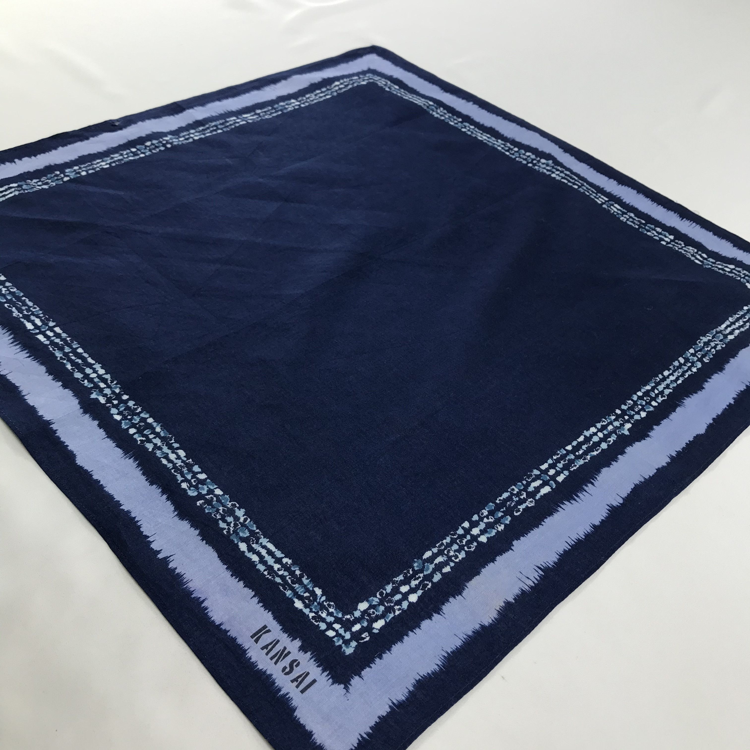 Kansai Yamamoto × Vintage Kansai Bandana / Handkerchief / Neckerchief - S1502 Size ONE SIZE - 2 Thumbnail