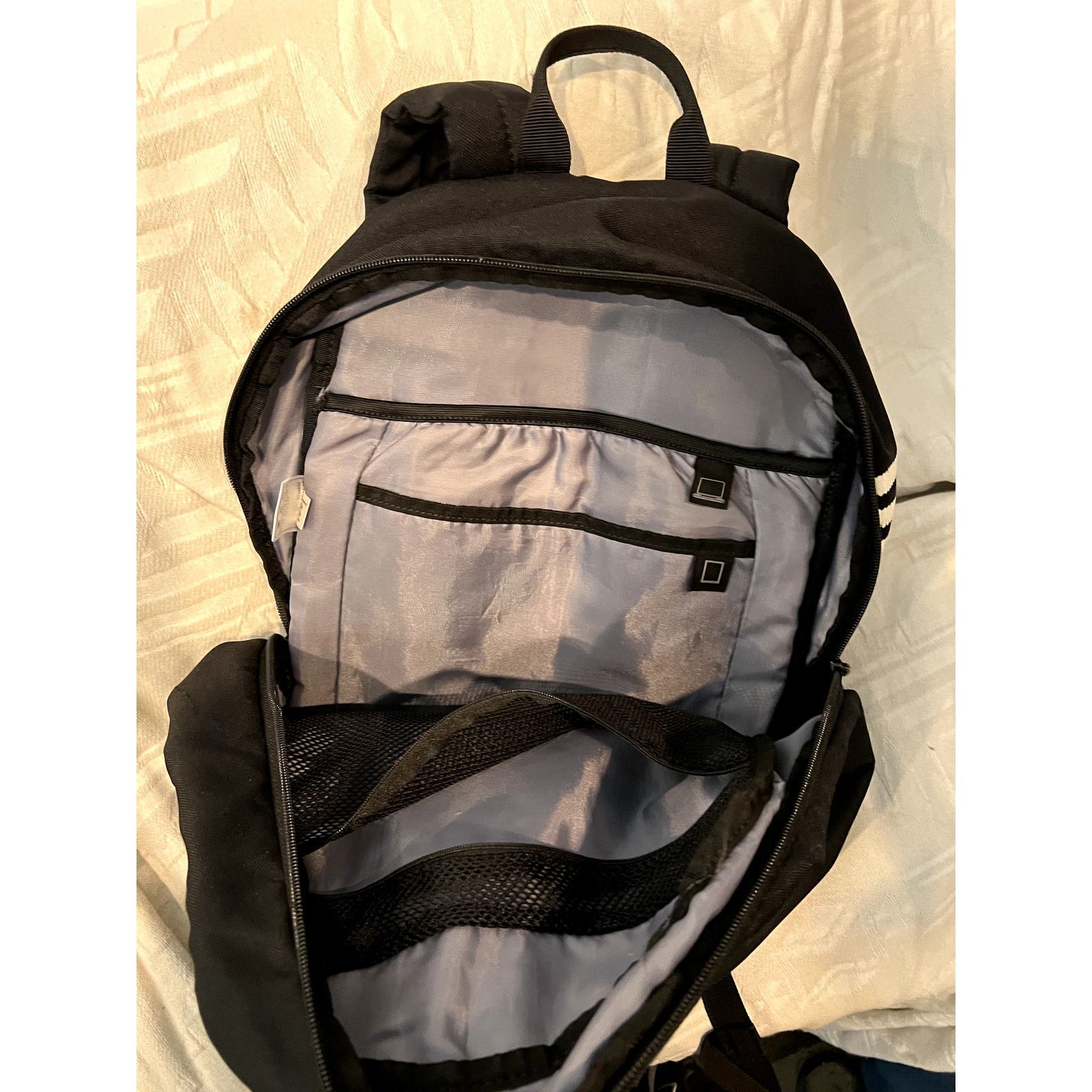 Adidas Adidas Interval Backpack w Padded Sleeve Size ONE SIZE - 3 Thumbnail
