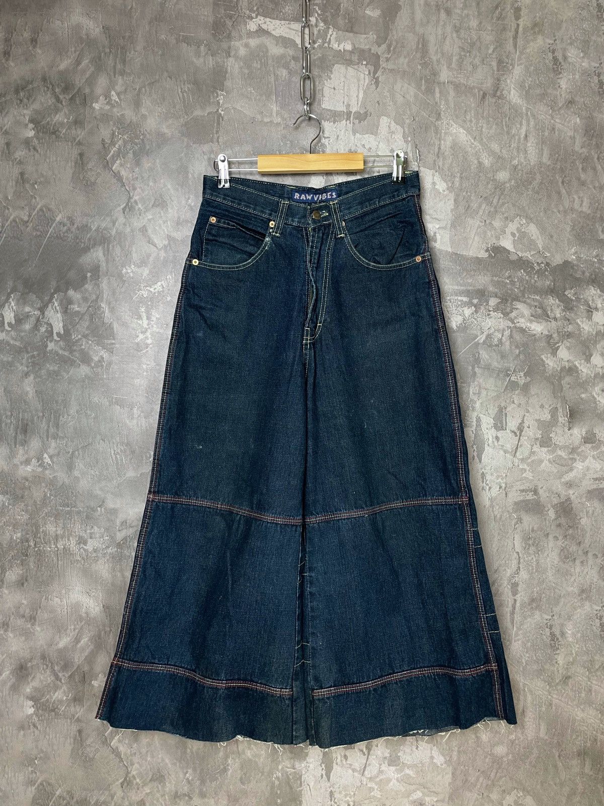 Vintage Y2K Vintage Southpole Style Hype Baggy Denim Cropped Pants Size 28" / US 6 / IT 42 - 1 Thumbnail
