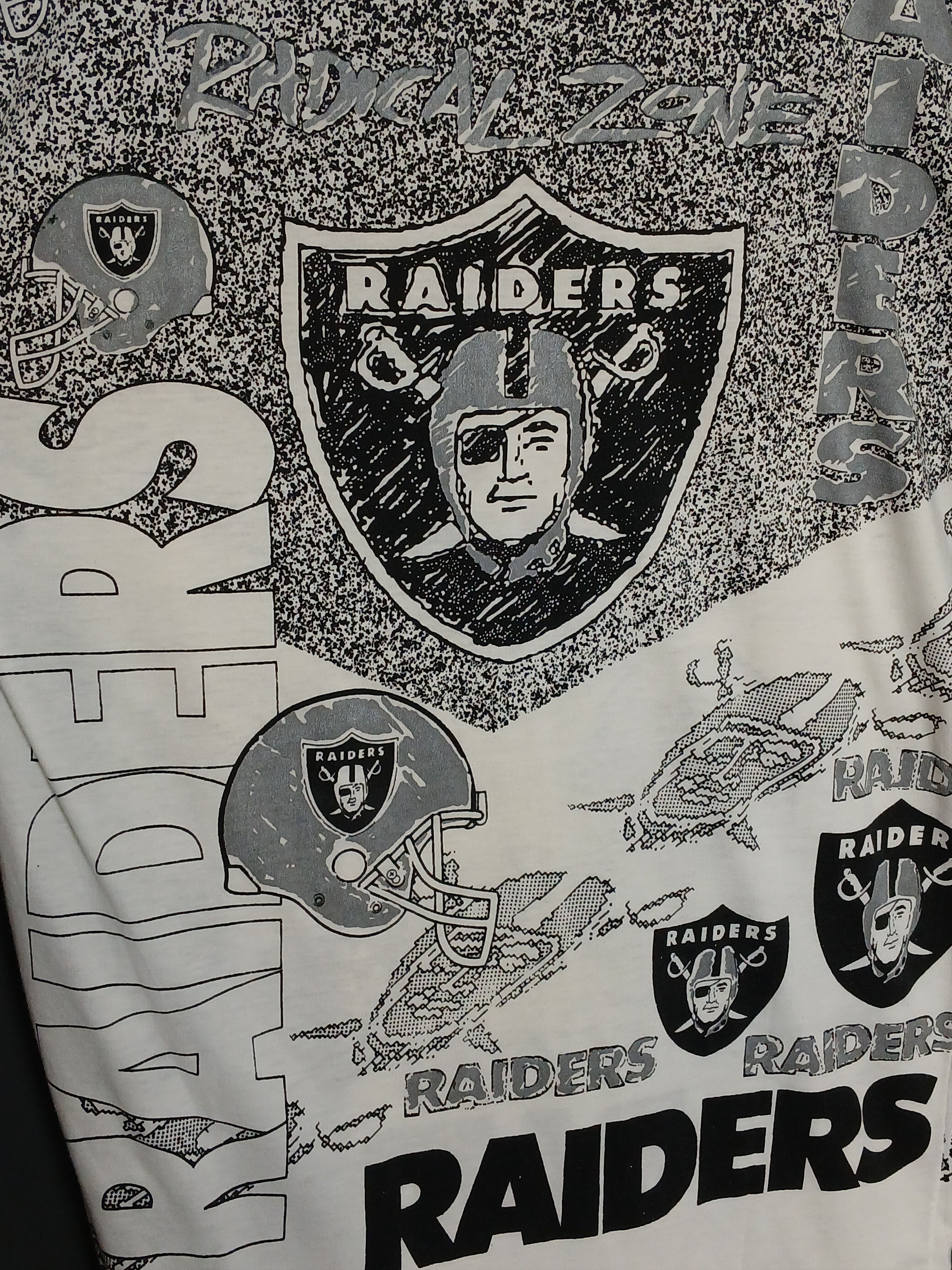 NFL × Vintage Vintage NFL Los Angeles Raiders T-Shirt Size US L / EU 52-54 / 3 - 4 Thumbnail