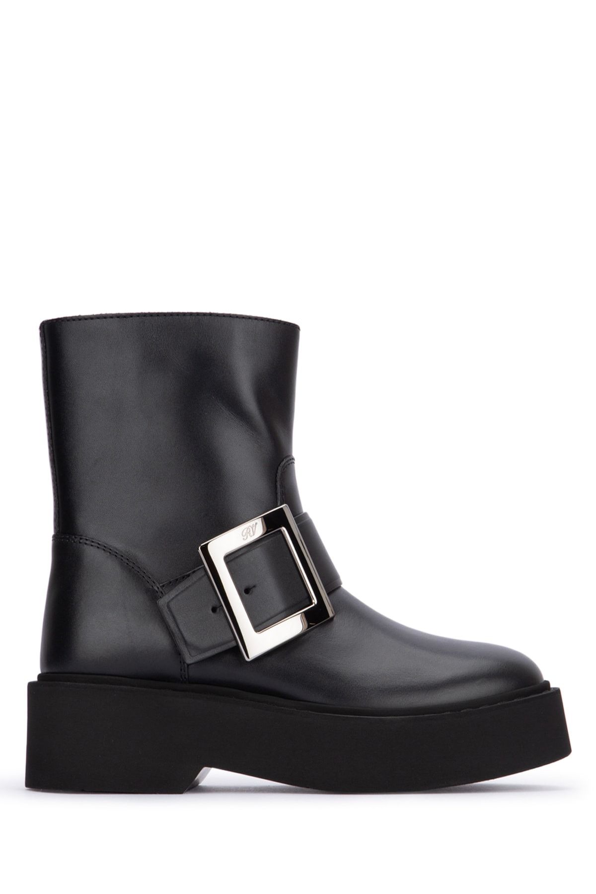 Roger Vivier Viv Rangers High Met Bikers Bootie Size US 9.5 / IT 39.5 - 1 Thumbnail