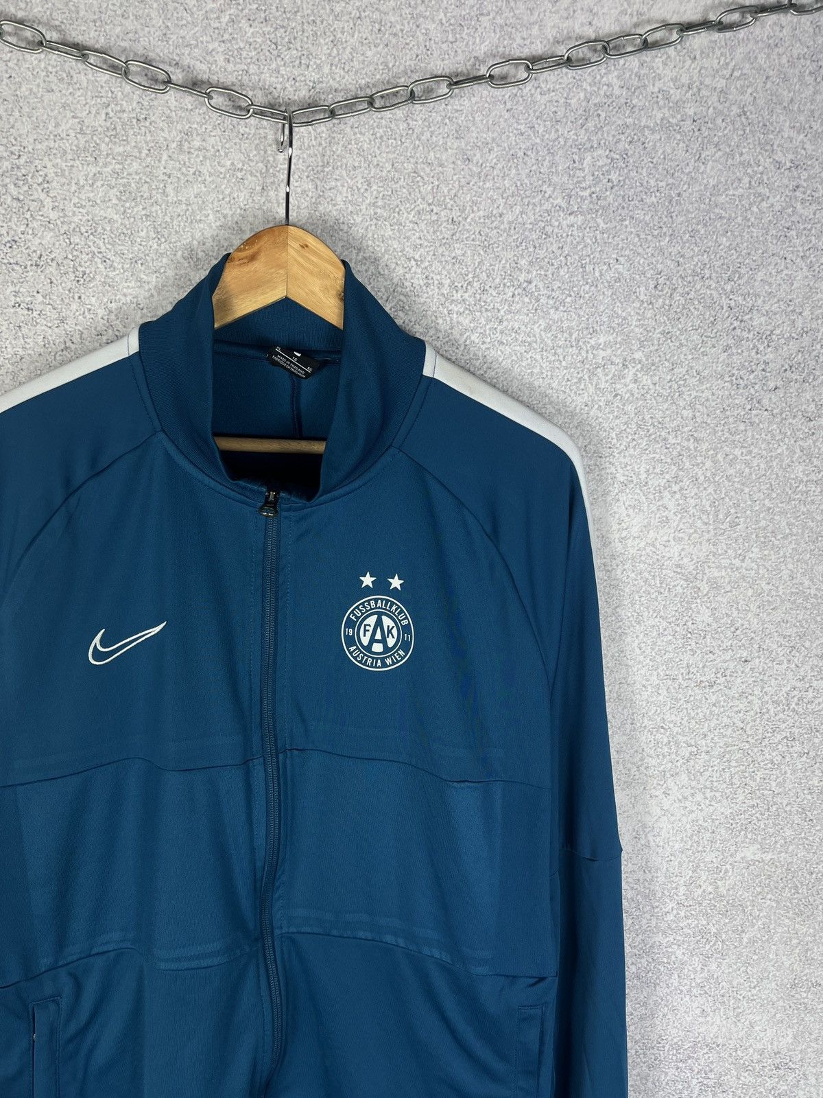 Nike Nike Austria Wien Soccer Track Top Jacket Football Kit Size US XL / EU 56 / 4 - 2 Thumbnail