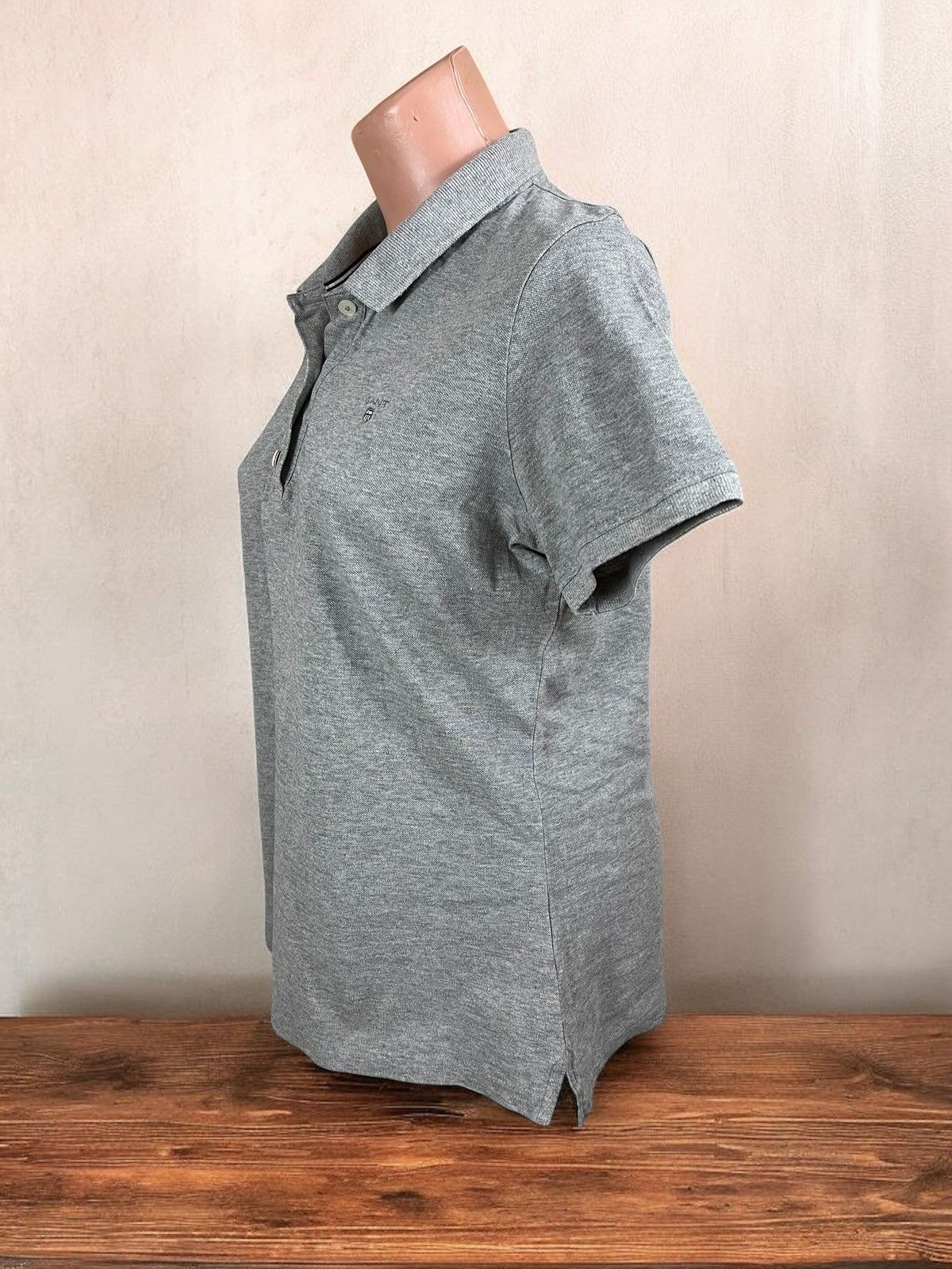 Gant GANT grey polo shirt size L Size L / US 10 / IT 46 - 4 Thumbnail